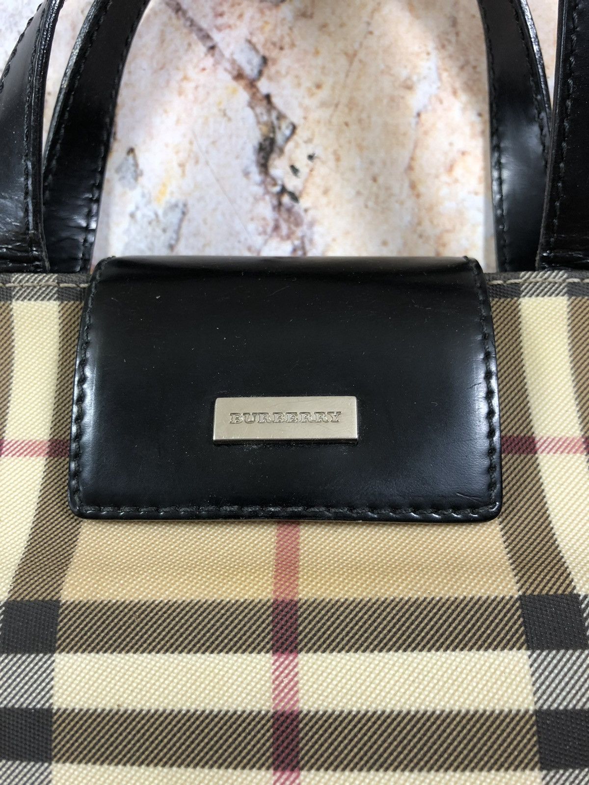 Burberry Burberry nova check plated handbag Size ONE SIZE - 6 Thumbnail