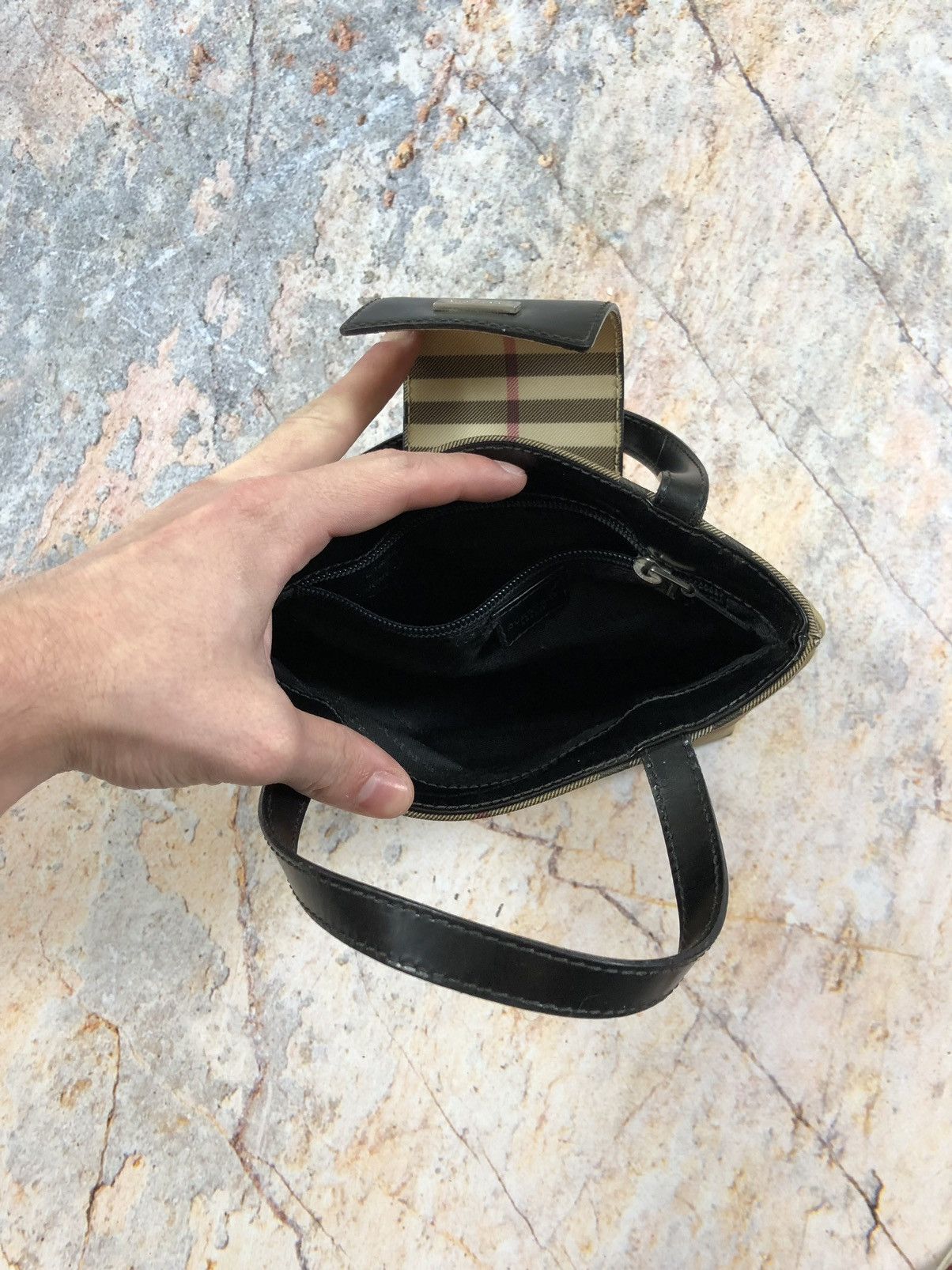 Burberry Burberry nova check plated handbag Size ONE SIZE - 11 Thumbnail