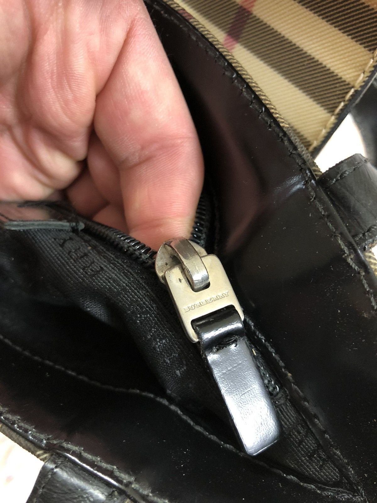 Burberry Burberry nova check plated handbag Size ONE SIZE - 9 Thumbnail