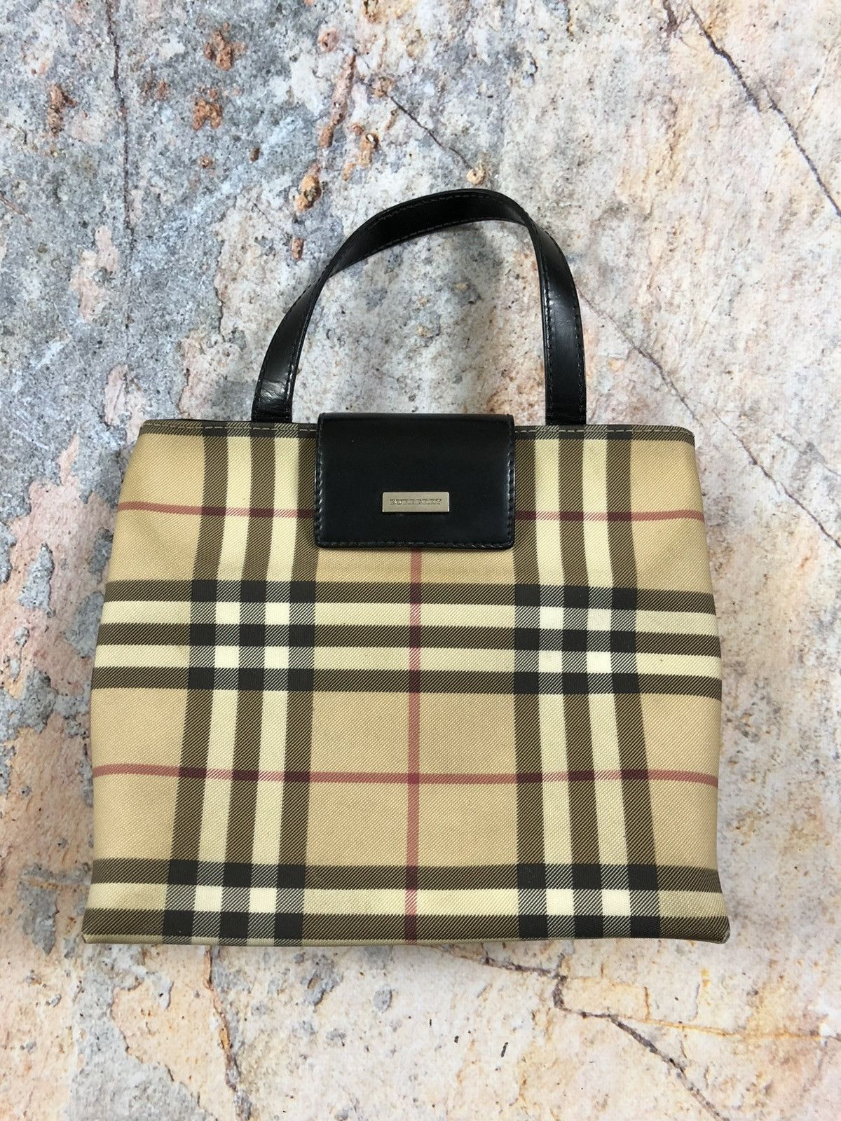 Burberry Burberry nova check plated handbag Size ONE SIZE - 1 Thumbnail