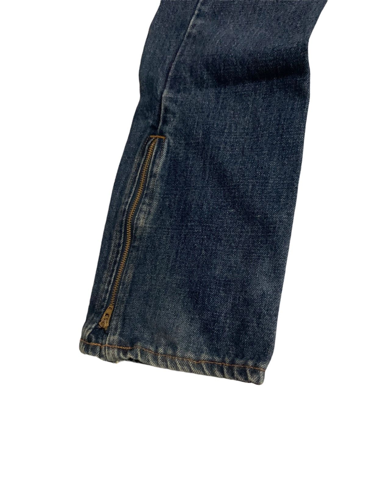 Japanese Brand × Vintage Gron Multy Zipper Pocket And Leg Denim Jeans Size US 33 - 9 Thumbnail