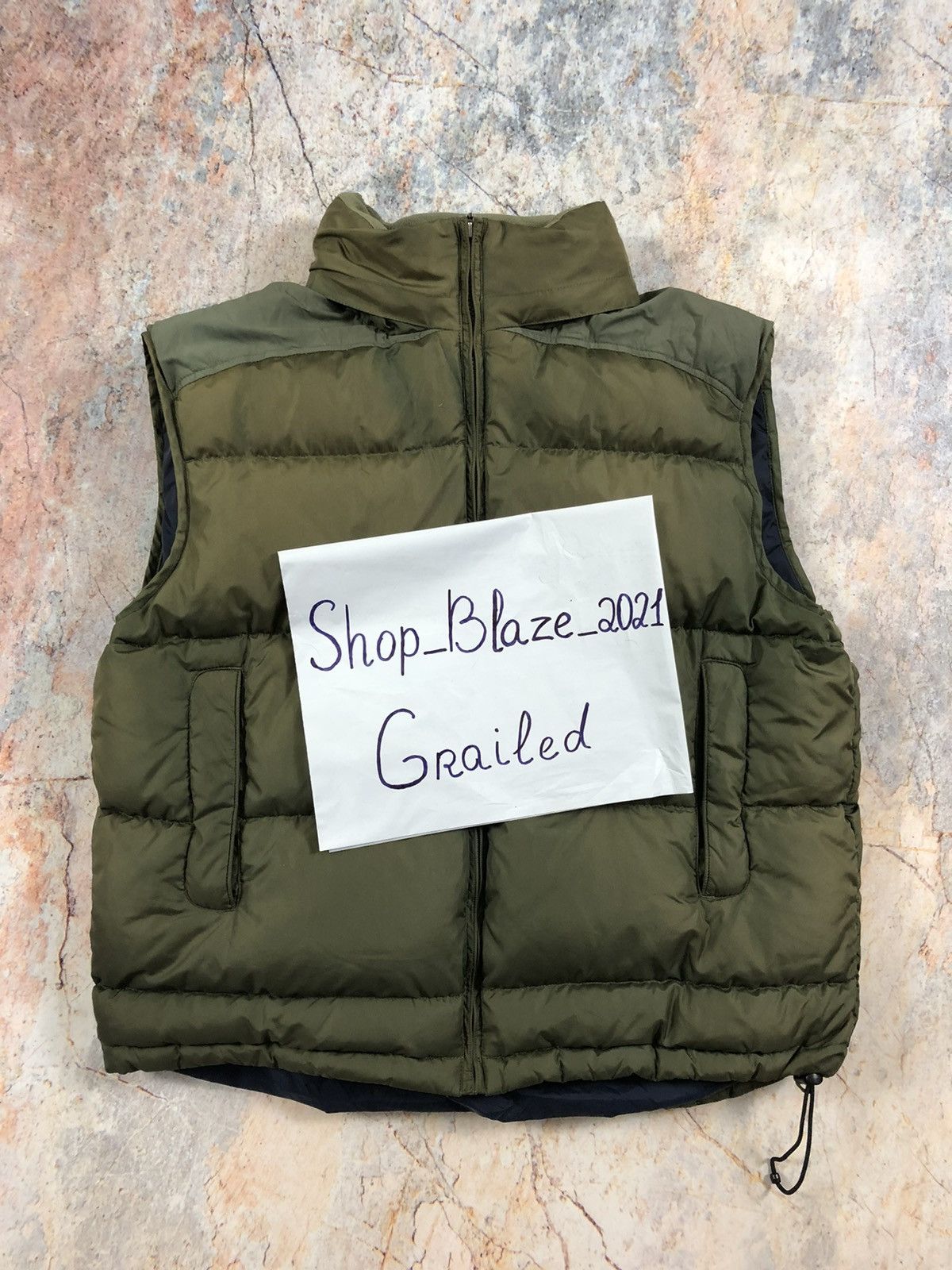 Nike × Vintage Nike vintage green down jacket vest Size US XL / EU 56 / 4 - 12 Thumbnail