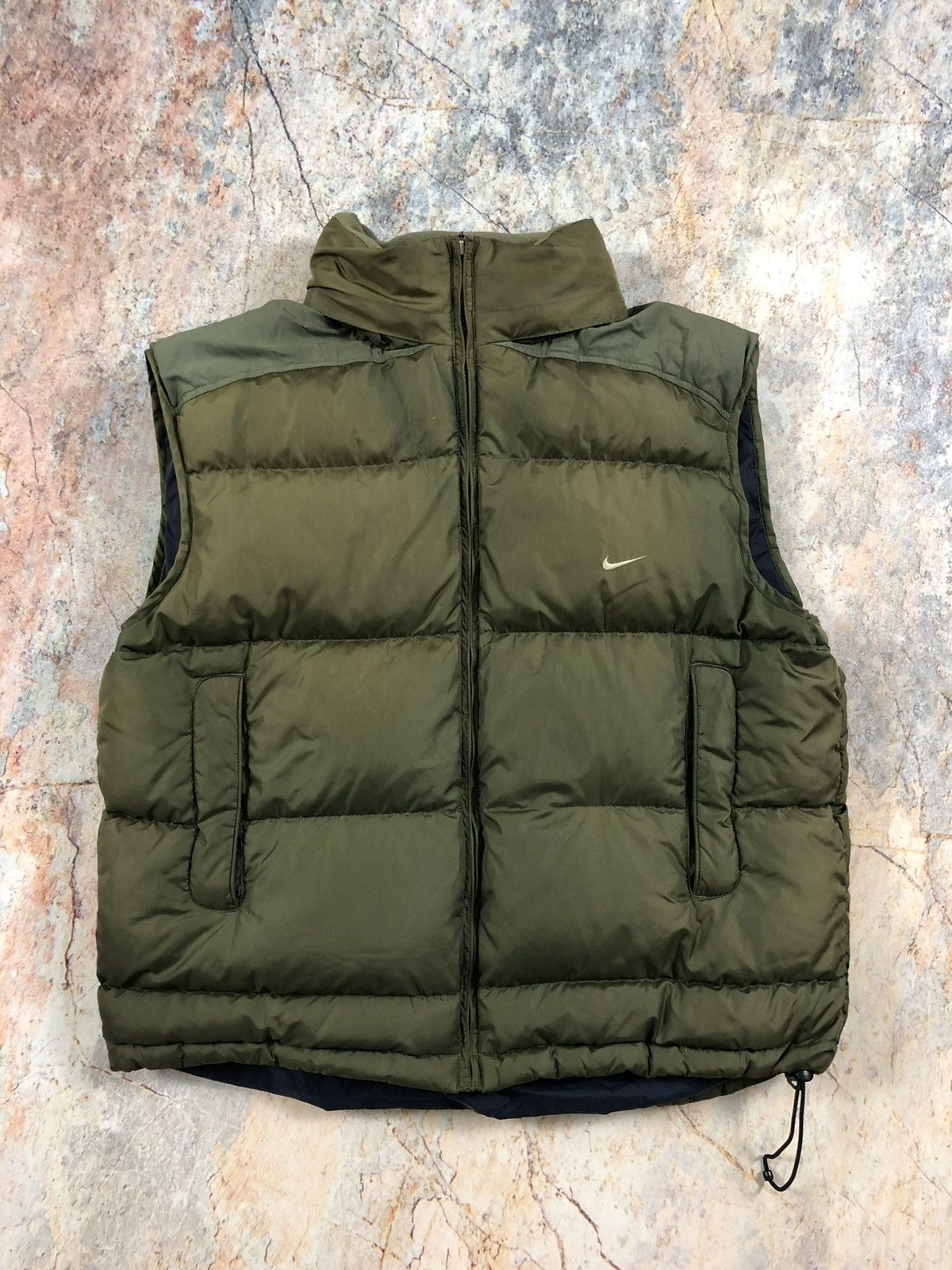 Nike × Vintage Nike vintage green down jacket vest Size US XL / EU 56 / 4 - 2 Thumbnail
