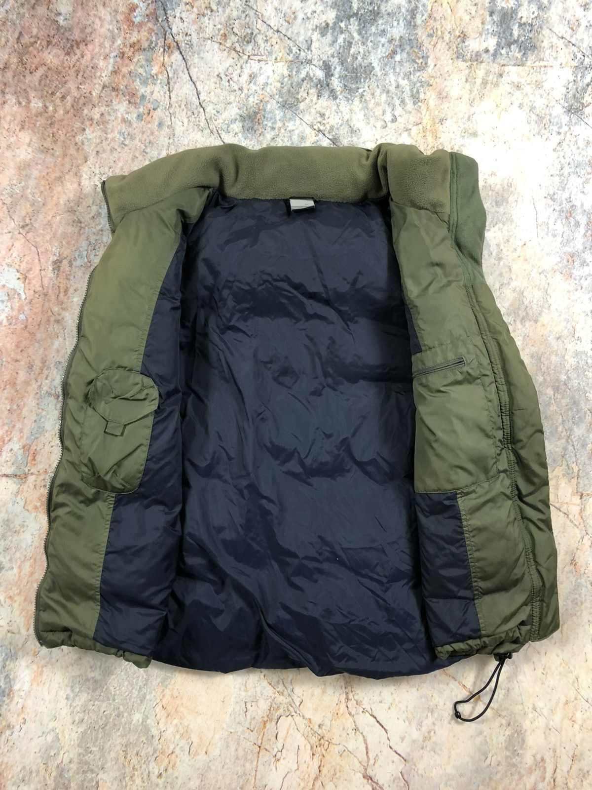 Nike × Vintage Nike vintage green down jacket vest Size US XL / EU 56 / 4 - 3 Thumbnail