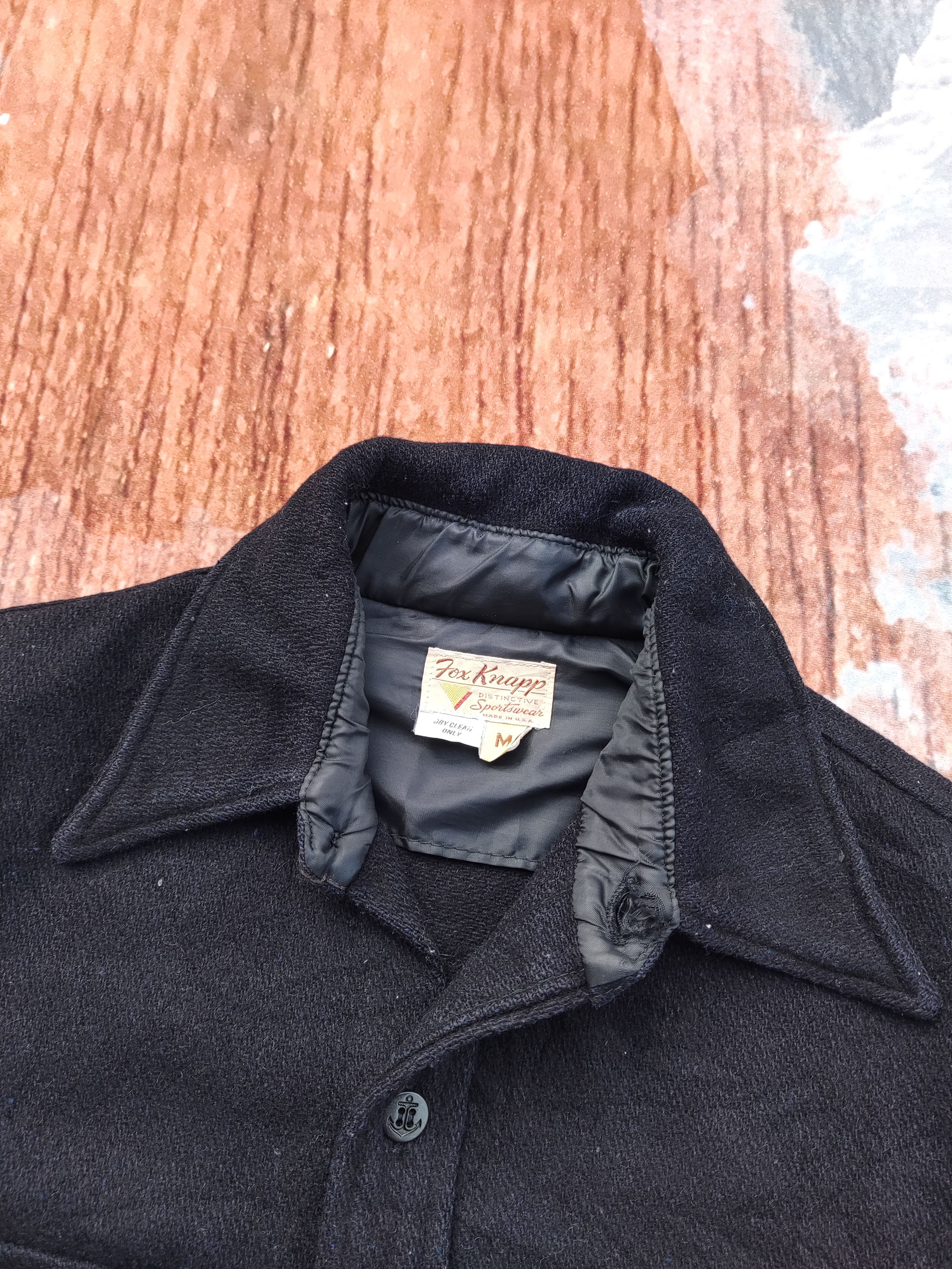 Flannel × Vintage Vintage Fox Knapp 60s Wool CPO Flannel Made in USA Size US M / EU 48-50 / 2 - 7 Thumbnail