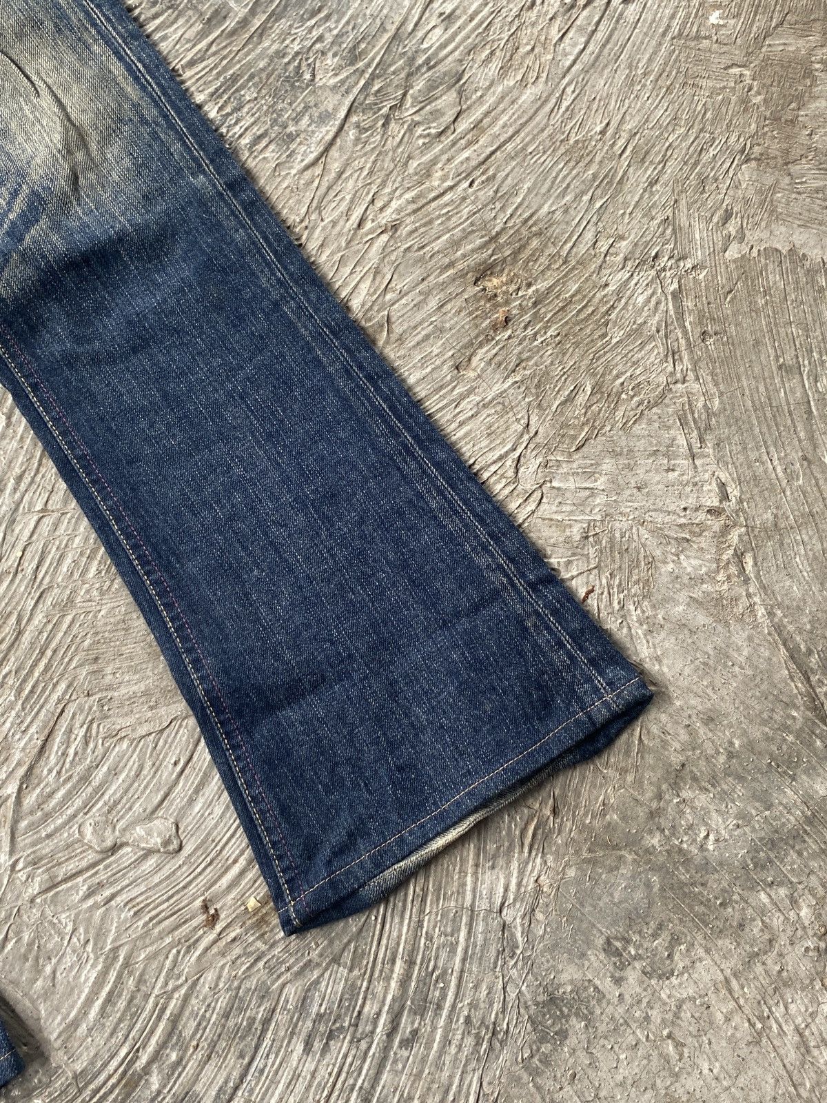 Japanese Brand × Sly Guild 🔥SALE🔥Vintage Sly Distressed Blue Wash Denim Jeans Size 30" / US 8 / IT 44 - 10 Thumbnail