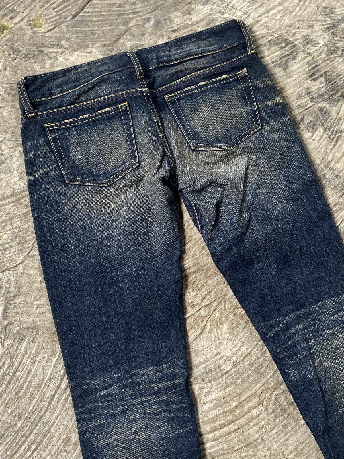 Japanese Brand × Sly Guild 🔥SALE🔥Vintage Sly Distressed Blue Wash Denim Jeans Size 30" / US 8 / IT 44 - 11 Thumbnail