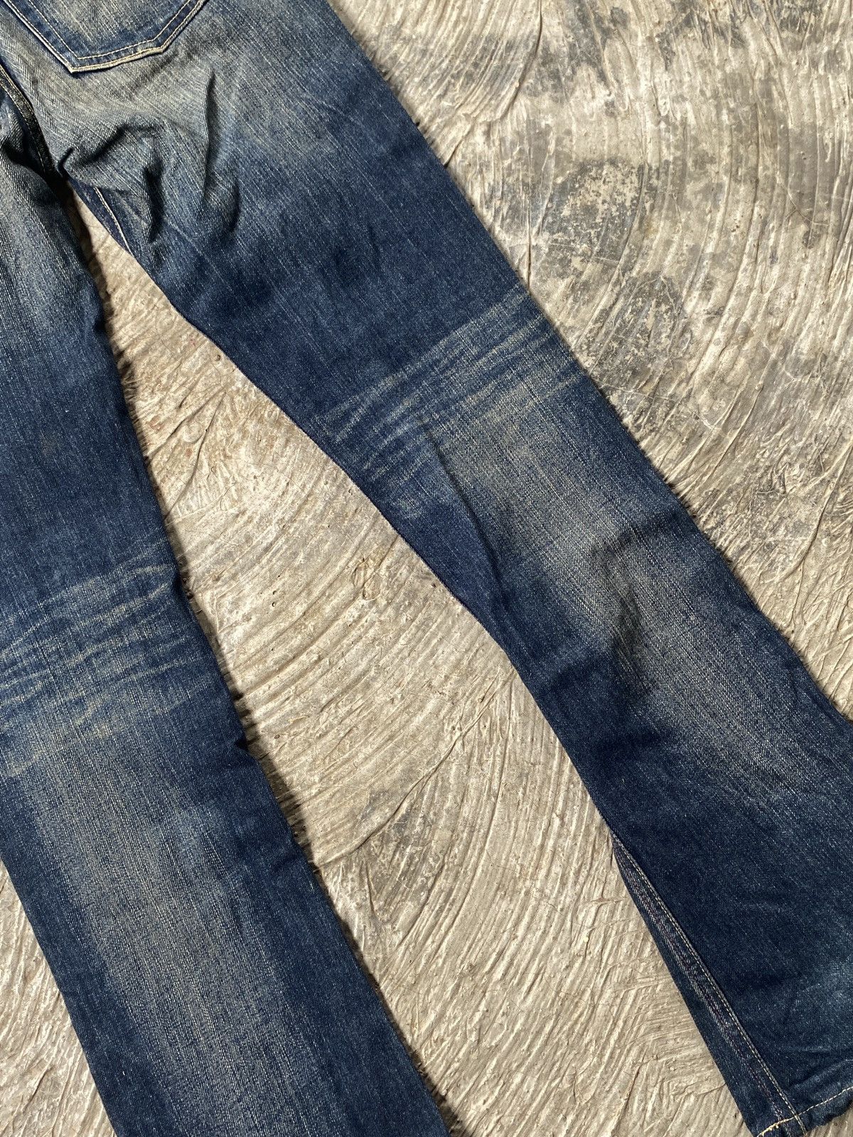 Japanese Brand × Sly Guild 🔥SALE🔥Vintage Sly Distressed Blue Wash Denim Jeans Size 30" / US 8 / IT 44 - 12 Thumbnail
