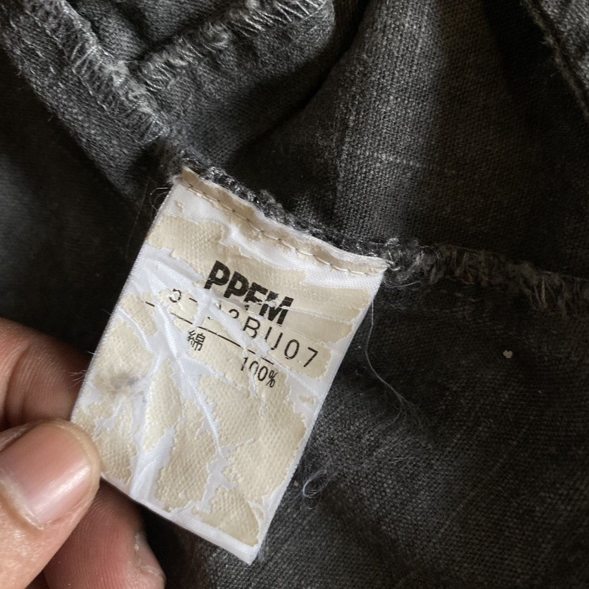 PPFM Vintage PPFM Faded Black Denim Jacket Size US L / EU 52-54 / 3 - 11 Thumbnail