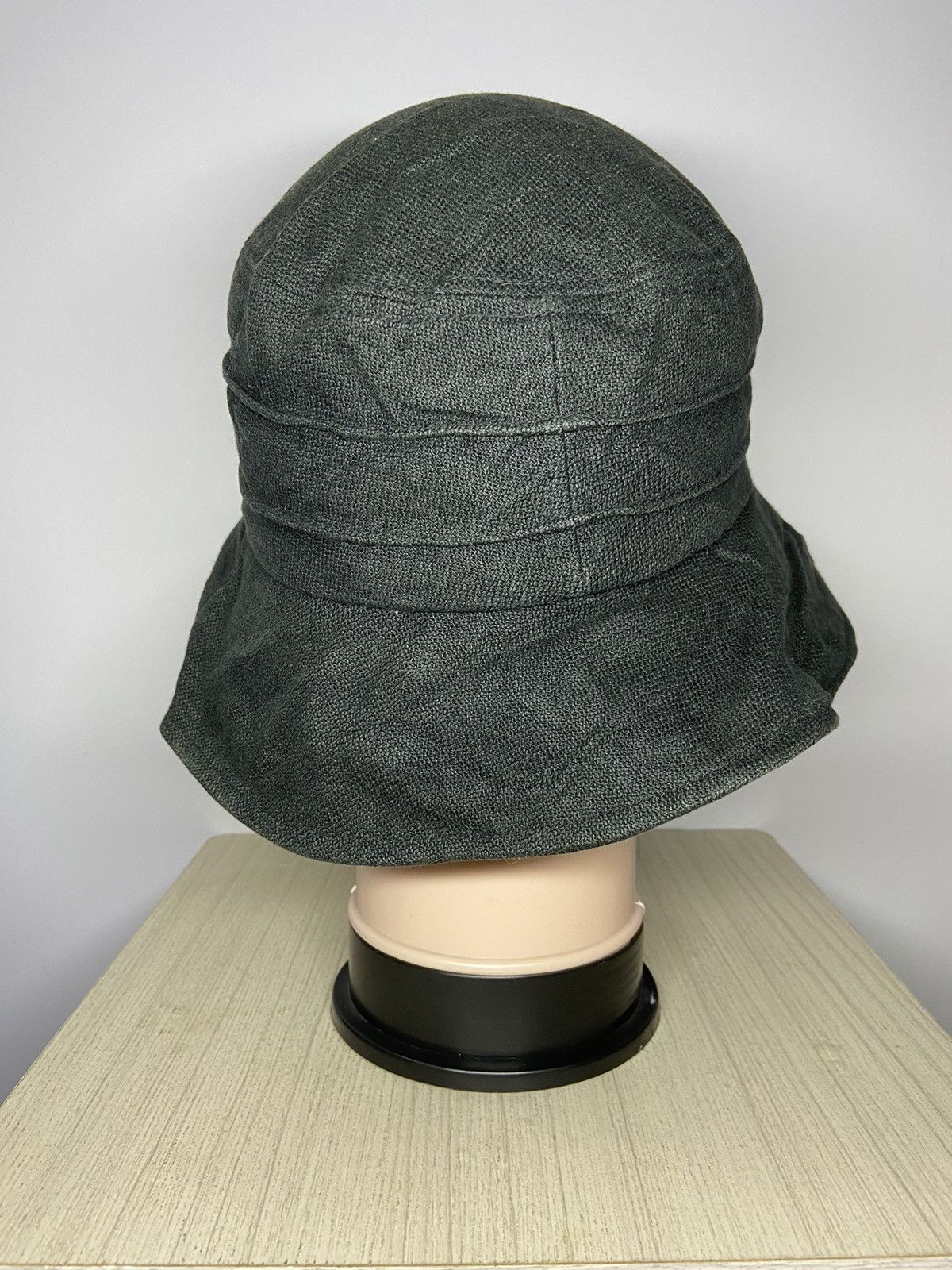 Vintage KENZO WOMEN BUCKET HAT BLACK Size ONE SIZE - 4 Thumbnail