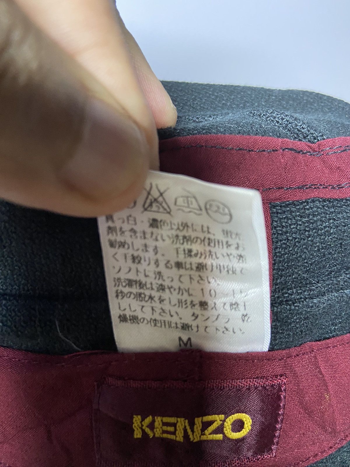 Vintage KENZO WOMEN BUCKET HAT BLACK Size ONE SIZE - 6 Thumbnail