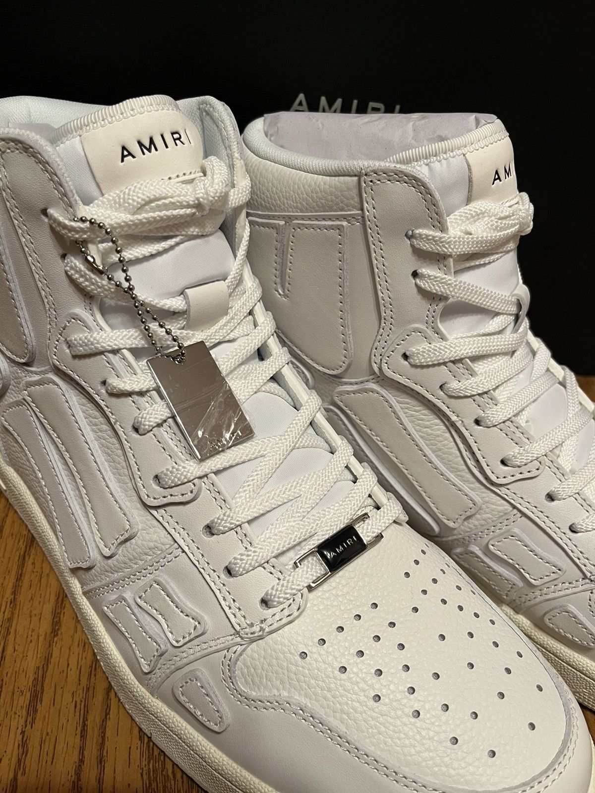 Amiri Amiri Skel High-Top Sneaker Size US 12 / EU 45 - 7 Thumbnail