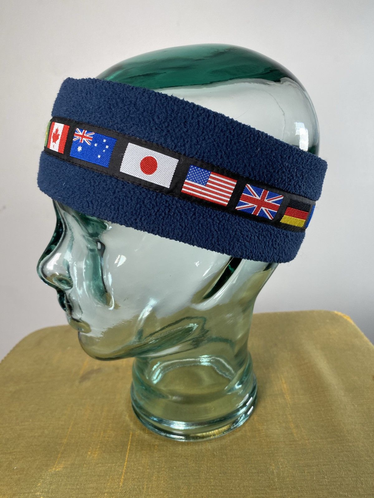 Vintage Fleece Flag Headband Size ONE SIZE - 6 Thumbnail