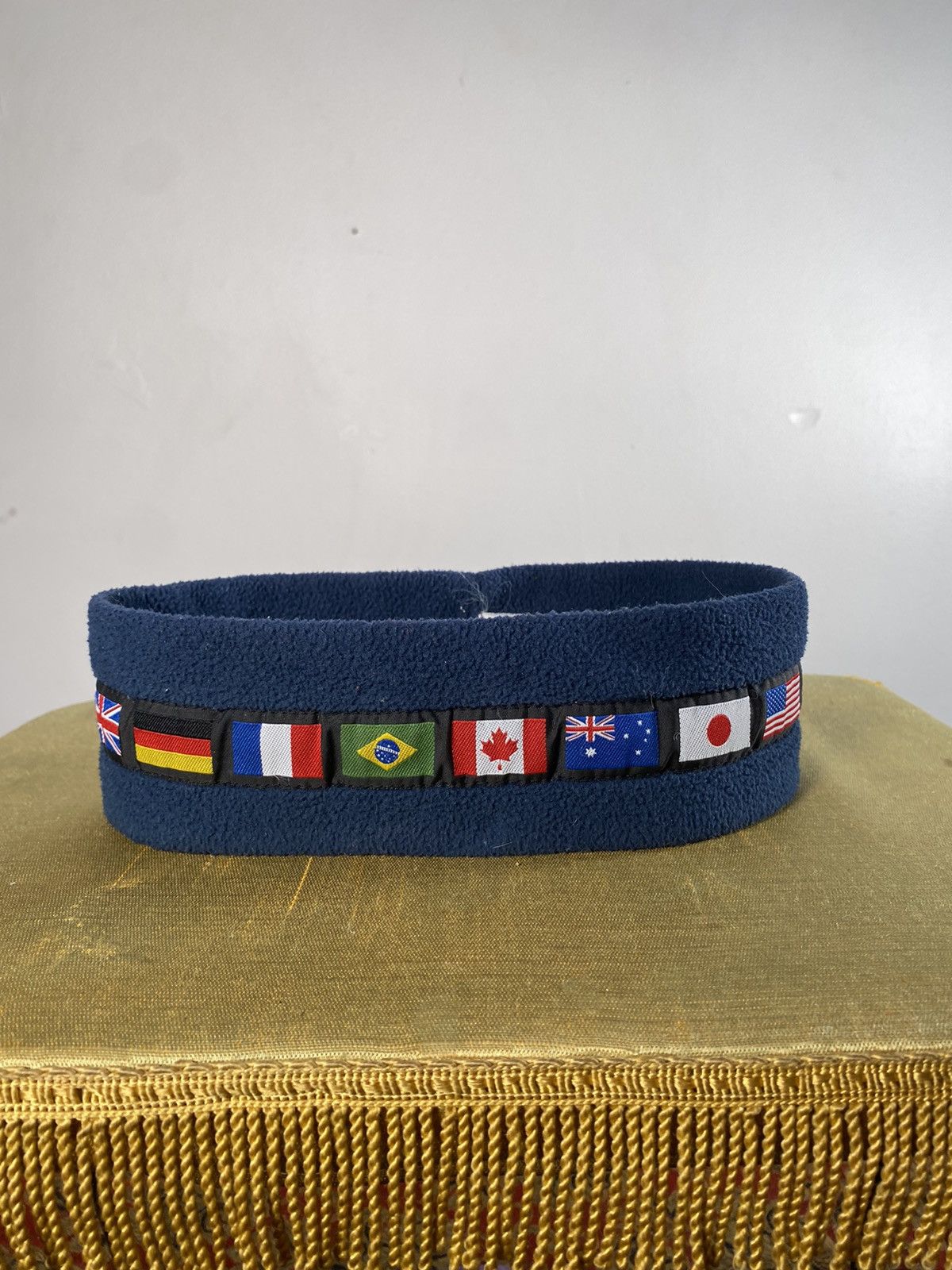Vintage Fleece Flag Headband Size ONE SIZE - 10 Thumbnail