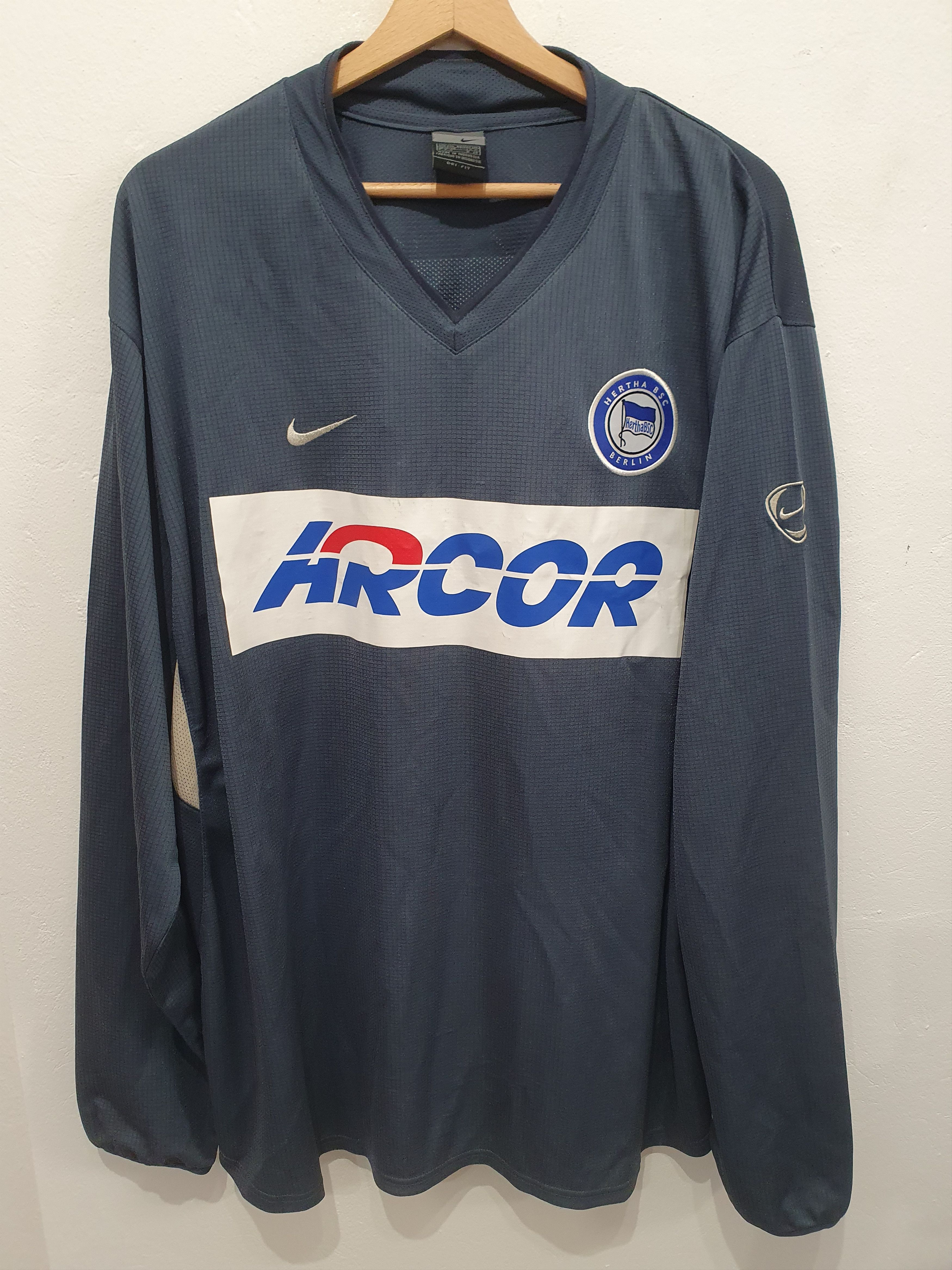 image of Hertha Bsc Berlin 2003 Size 2Xl Jersey Longsleeve, Men's