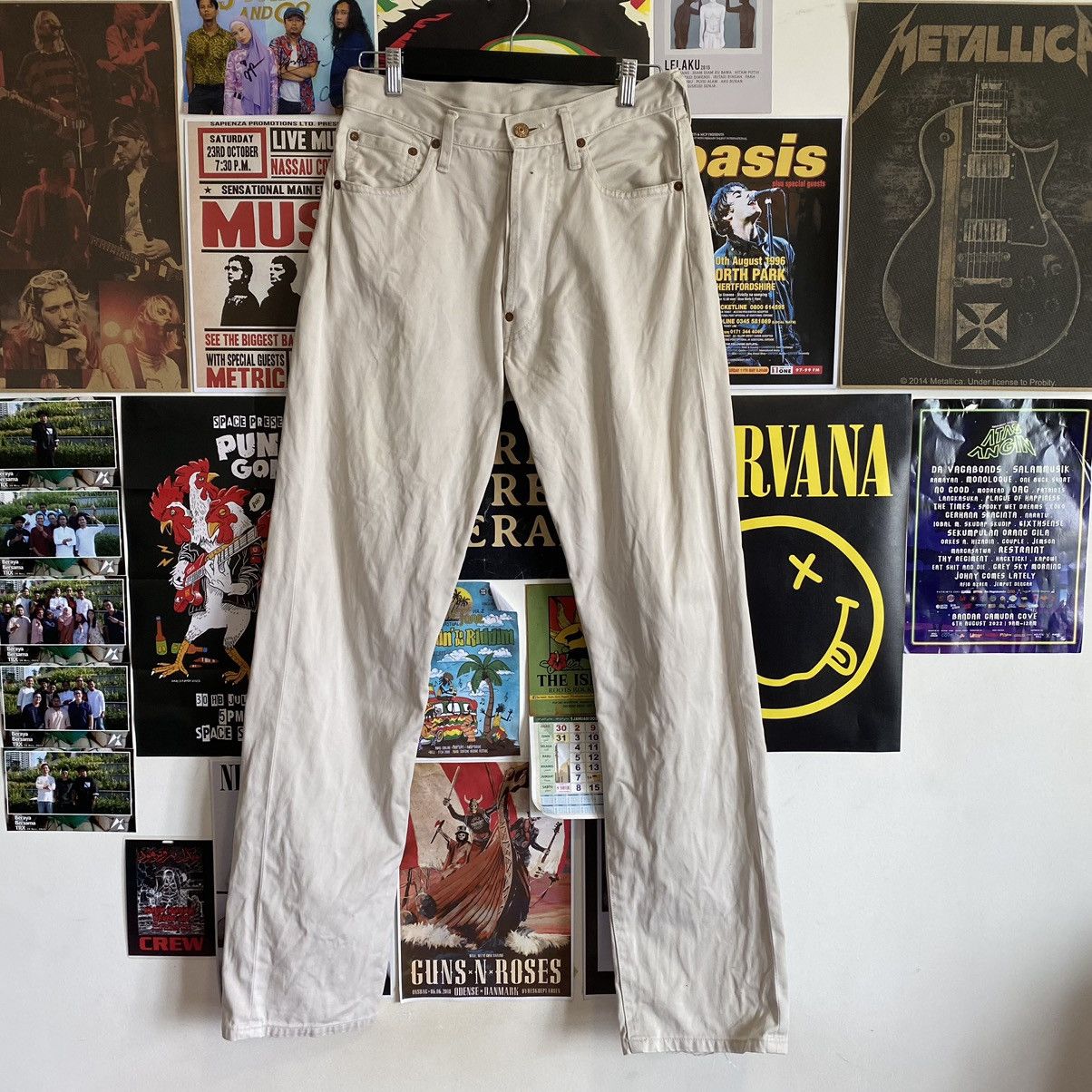 Vintage Vintage Evis Japanese Pants Size US 29 - 1 Thumbnail