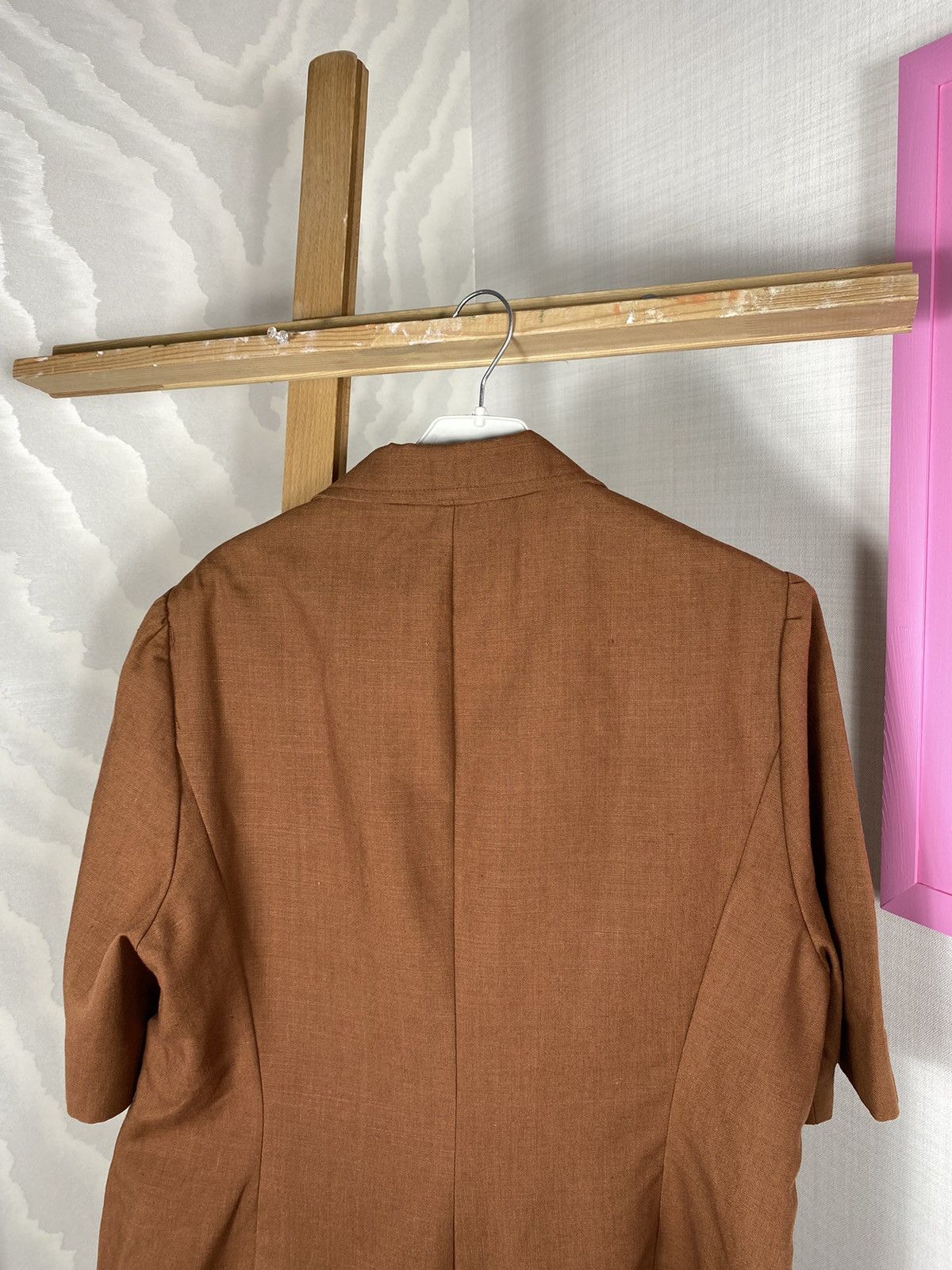 Burberry × Vintage Burberrys Blazer Short Sleeve Size M / US 6-8 / IT 42-44 - 14 Thumbnail