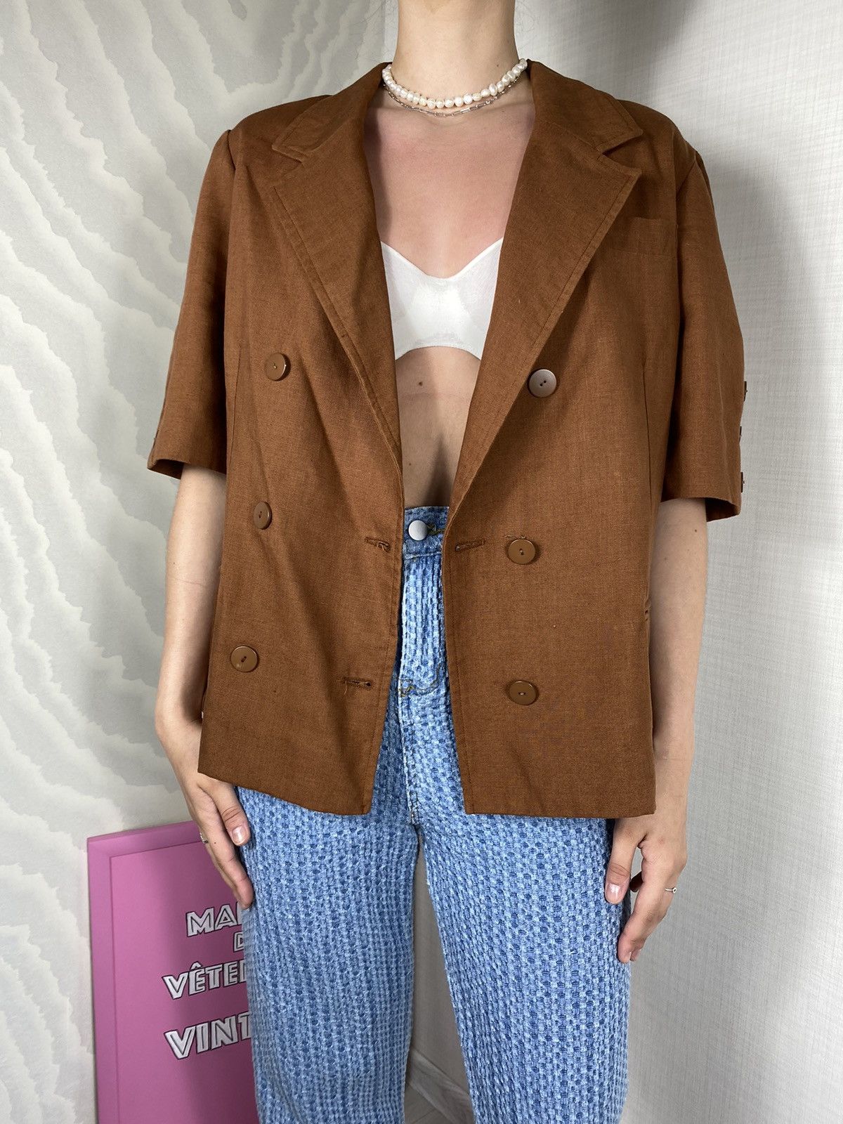 Burberrys Blazer Short Sleeve