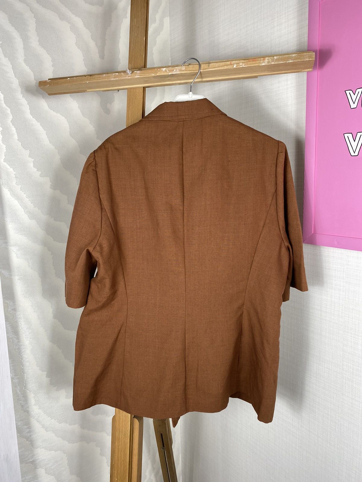 Burberry × Vintage Burberrys Blazer Short Sleeve Size M / US 6-8 / IT 42-44 - 13 Thumbnail