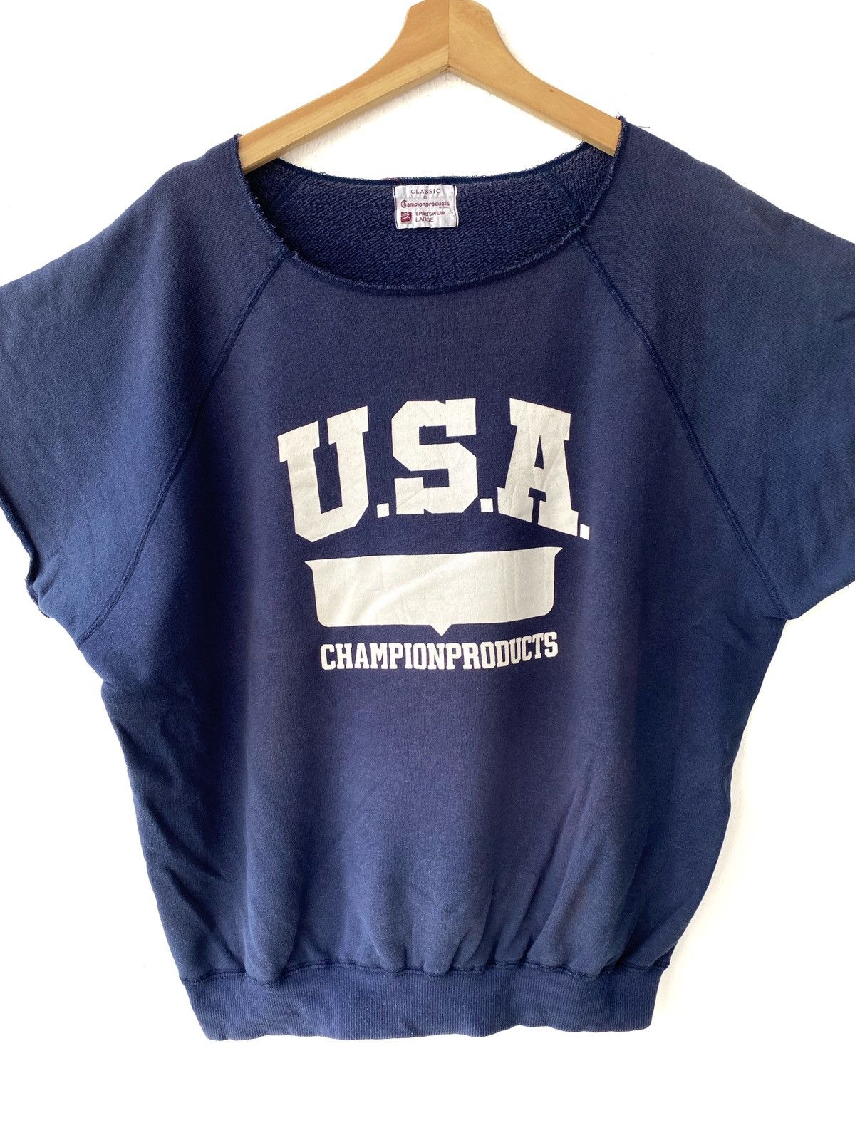 Champion Vintage 80s Champion USA Sportswear Shortsleeved Size US L / EU 52-54 / 3 - 2 Thumbnail
