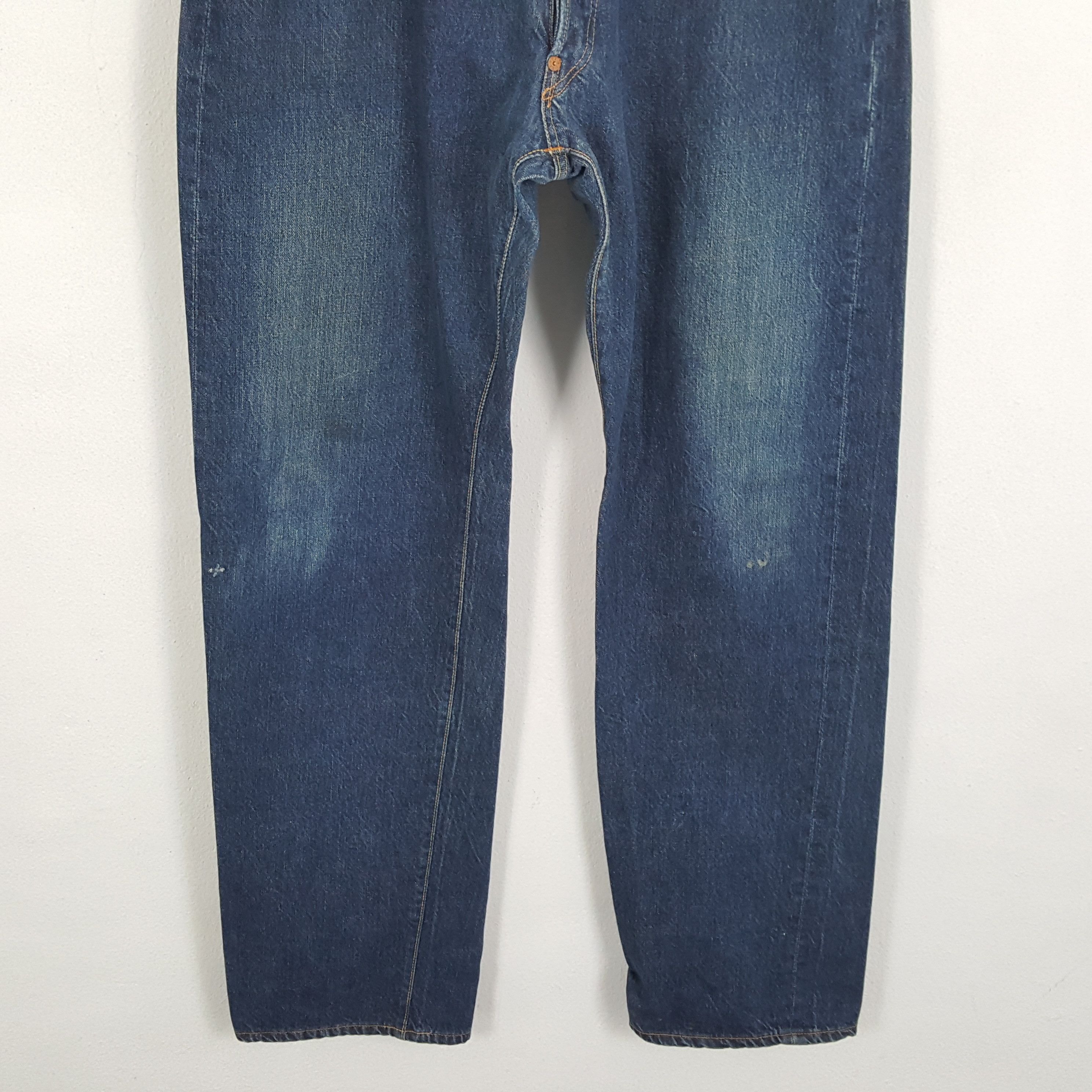 Evisu × Japanese Brand × Vintage EVIS Streetwear Skateboard Custom Logo Style Jeans Size US 35 - 6 Thumbnail