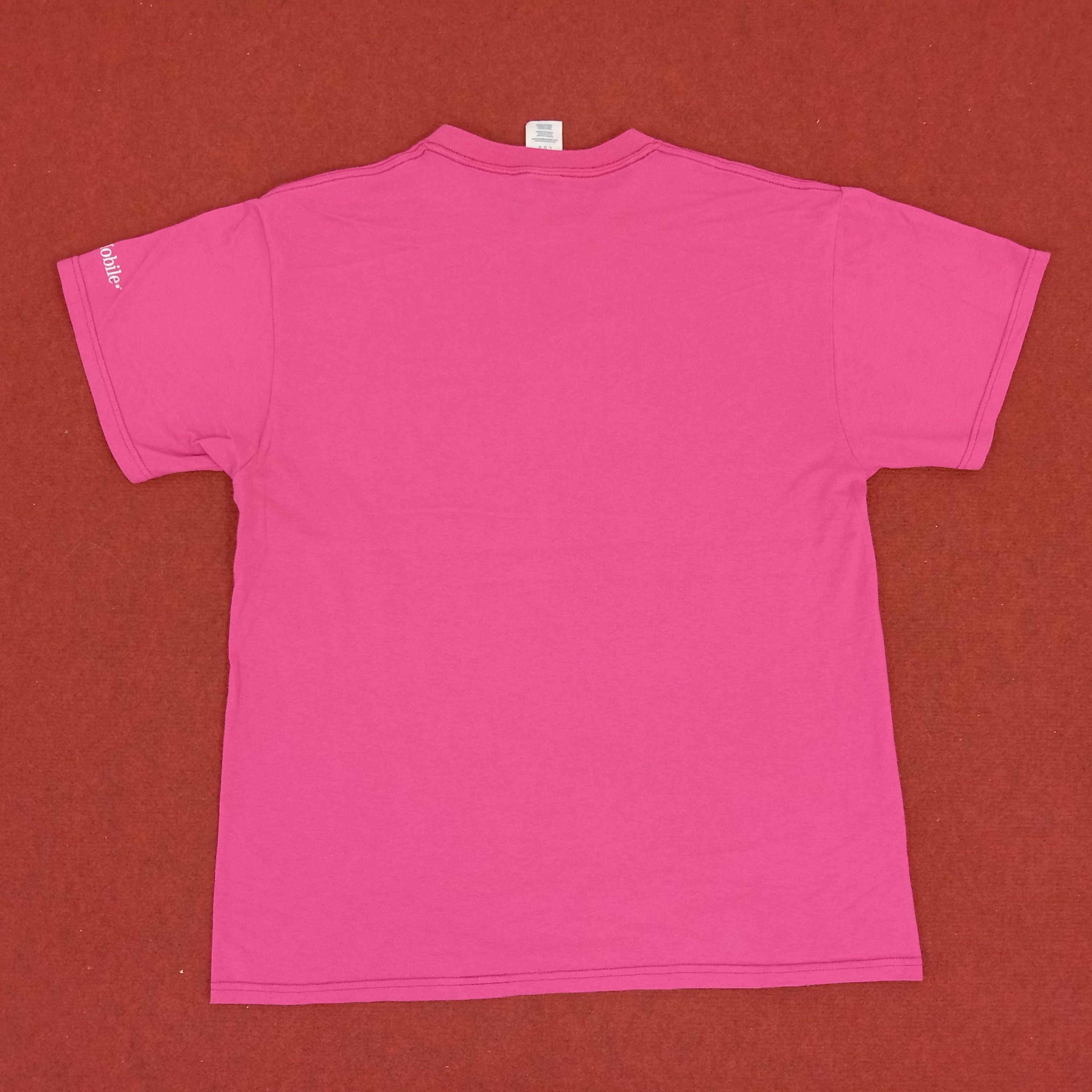 Apple × Vintage Apple iphone Small Logo Design Pink Tshirt Size US L / EU 52-54 / 3 - 3 Thumbnail