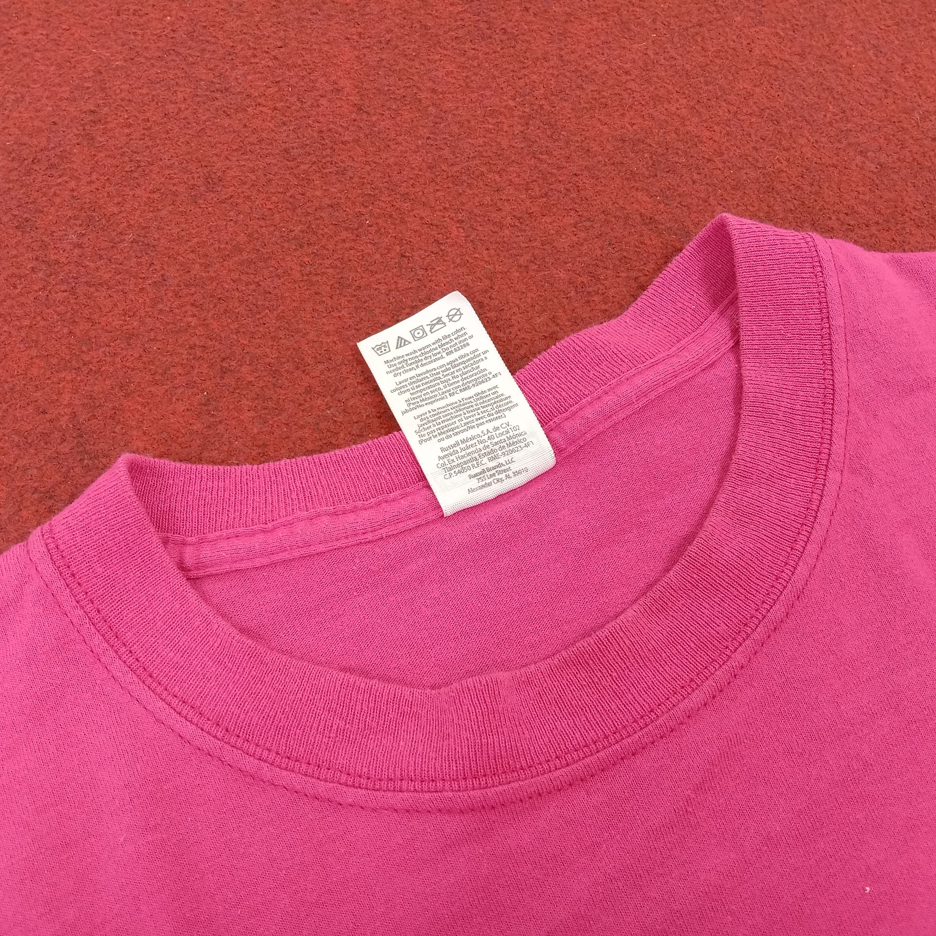 Apple × Vintage Apple iphone Small Logo Design Pink Tshirt Size US L / EU 52-54 / 3 - 4 Thumbnail