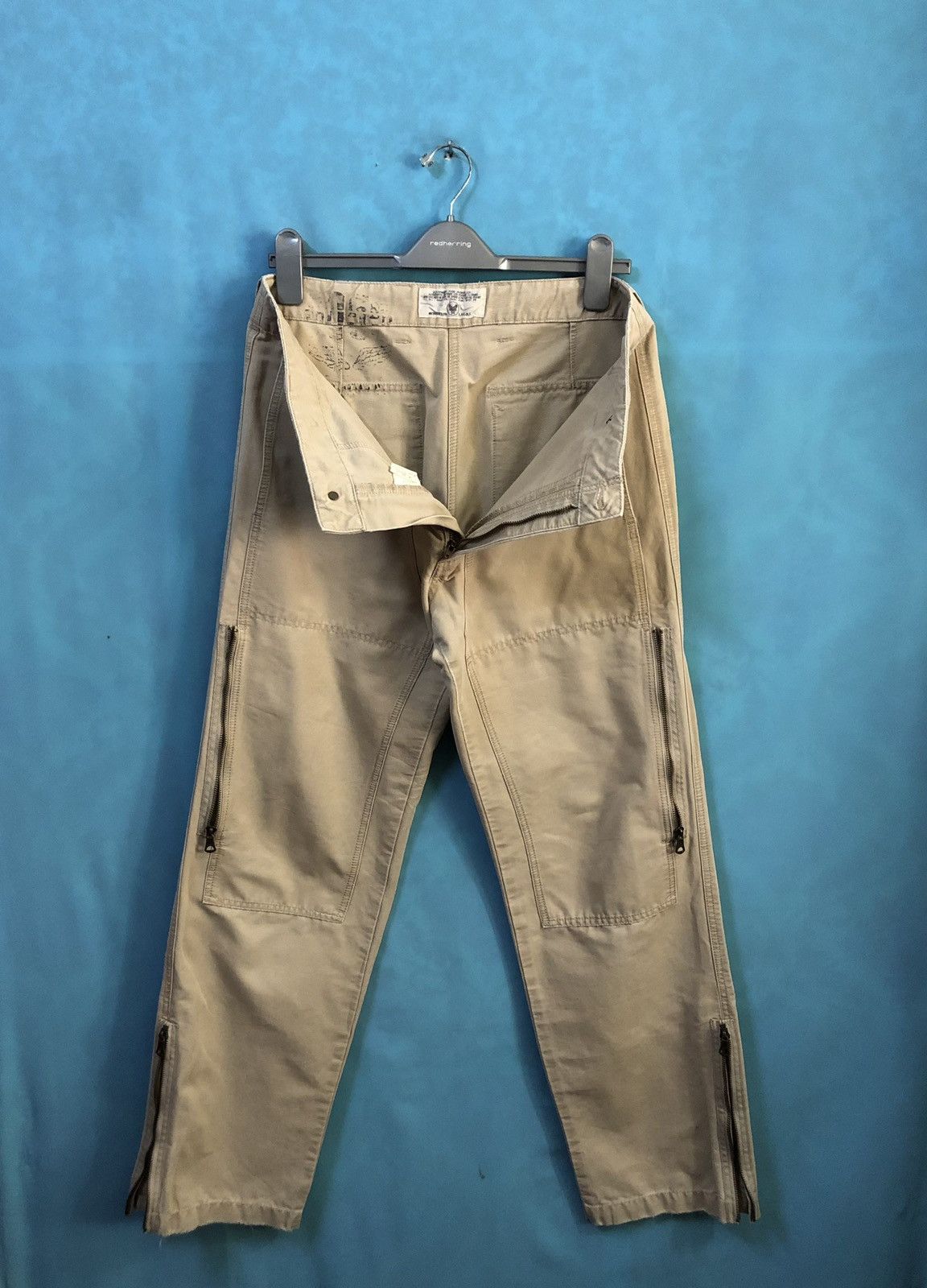 Avirex double knee zip pocket #B2 Size US 33 - 3 Thumbnail