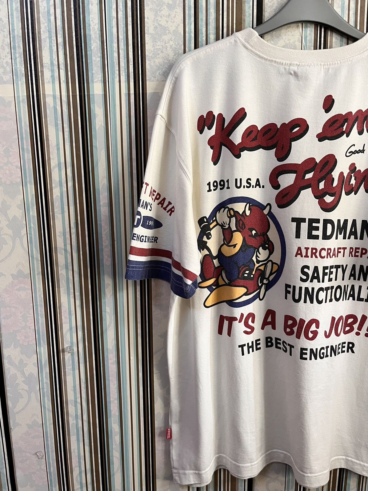 Tedman 1991 devil aircraft #C1 Size US L / EU 52-54 / 3 - 4 Thumbnail