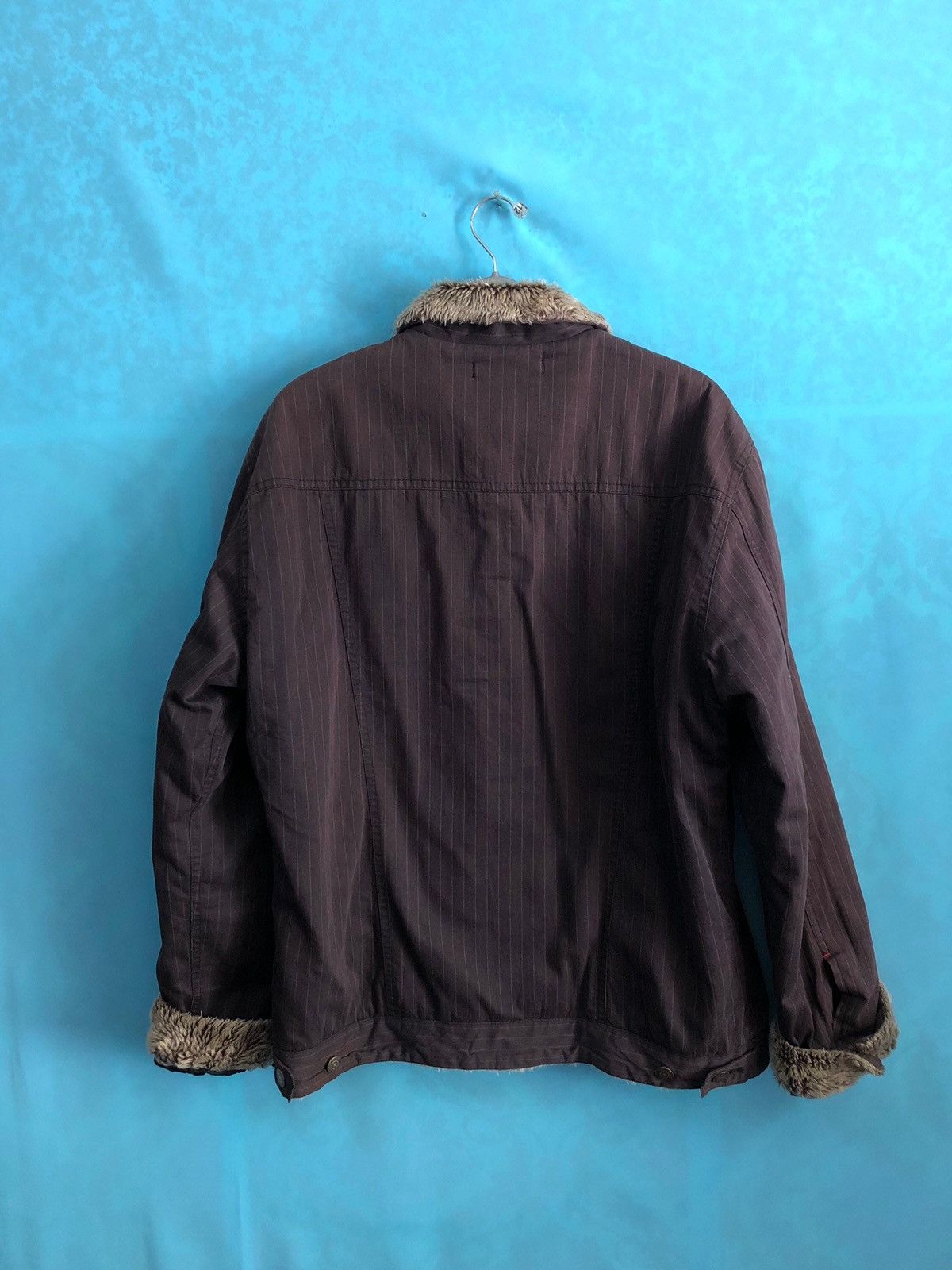 Levi's redloop faux fur striped #1200 Size US L / EU 52-54 / 3 - 6 Thumbnail