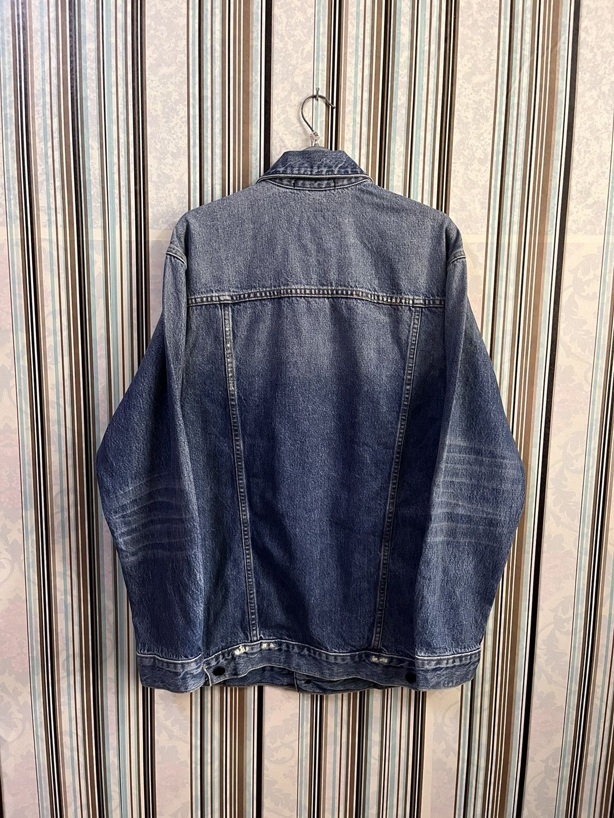 Alexander Wang NWT oversized faded worn-look black button #B5 Size US S / EU 44-46 / 1 - 4 Thumbnail