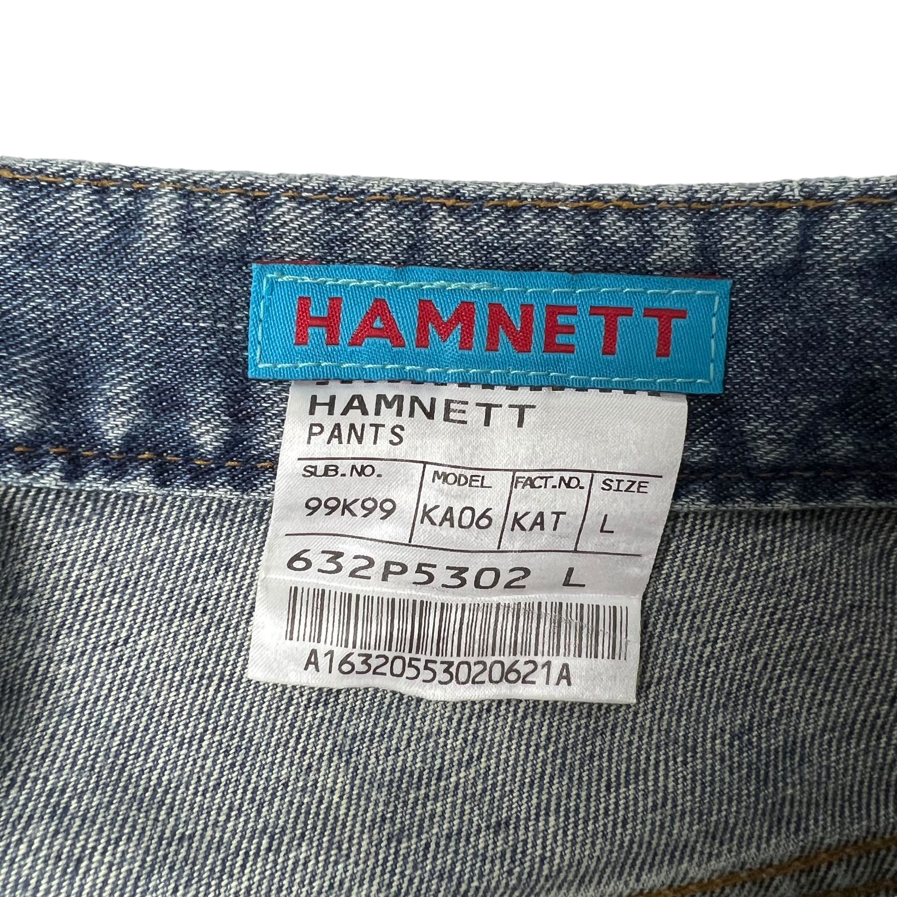 Katharine Hamnett London AW89 “Clean Up or Die” Archive Skull Print Denim Size US 32 / EU 48 - 9 Thumbnail