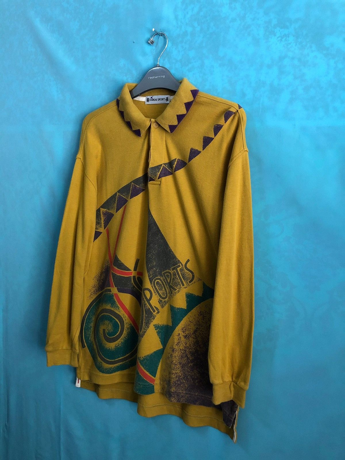 Kansai Yamamoto legendary artwork kansai sports #1164 Size US M / EU 48-50 / 2 - 2 Thumbnail