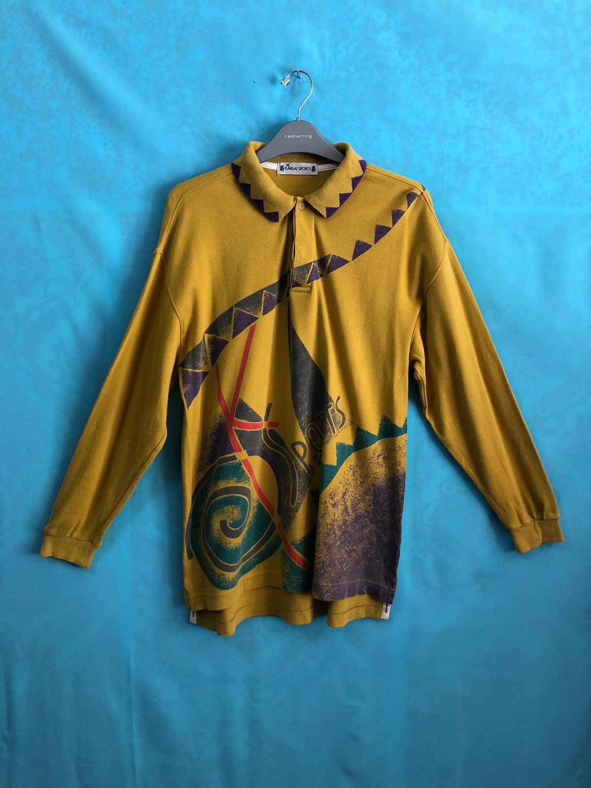Kansai Yamamoto legendary artwork kansai sports #1164 Size US M / EU 48-50 / 2 - 5 Thumbnail