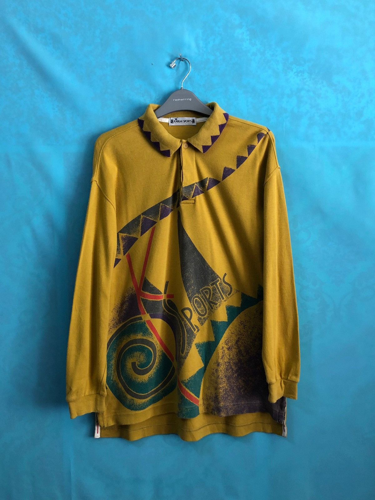 Kansai Yamamoto legendary artwork kansai sports #1164 Size US M / EU 48-50 / 2 - 1 Thumbnail