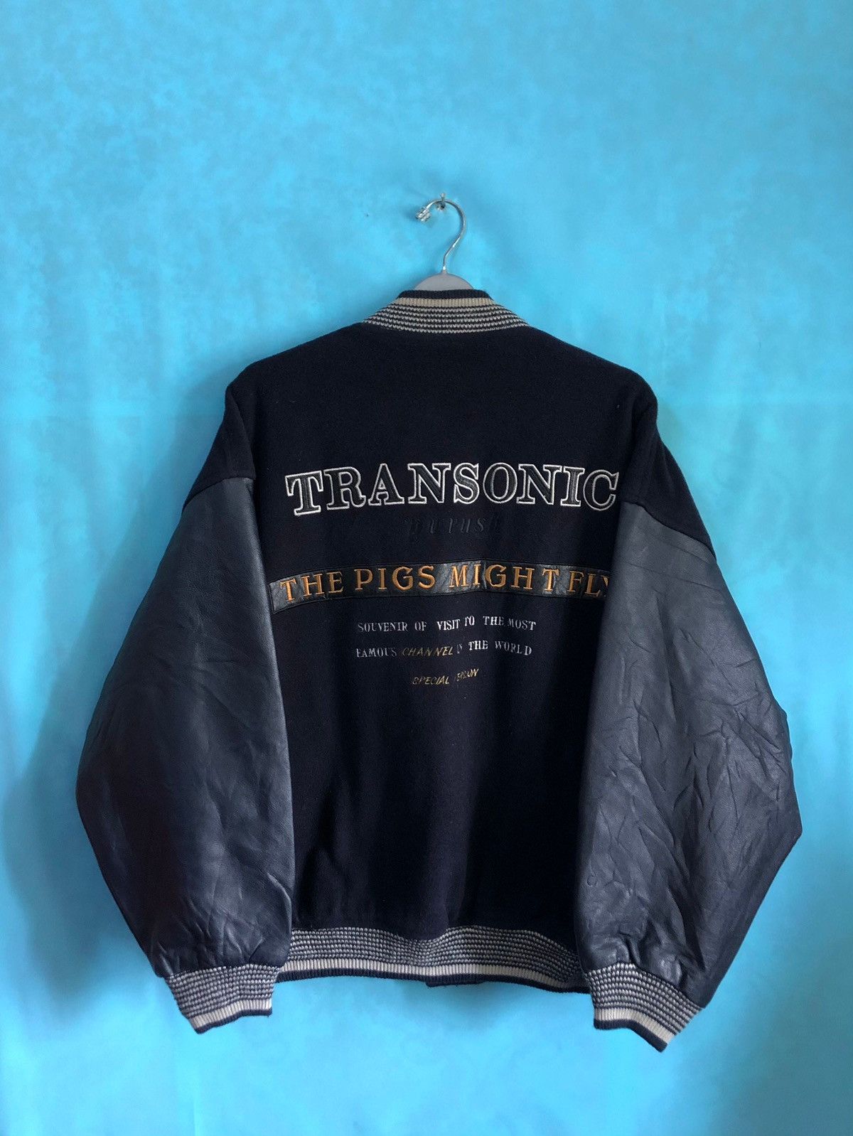 Vintage transonic quotes animal protection #1794 Size US L / EU 52-54 / 3 - 3 Thumbnail