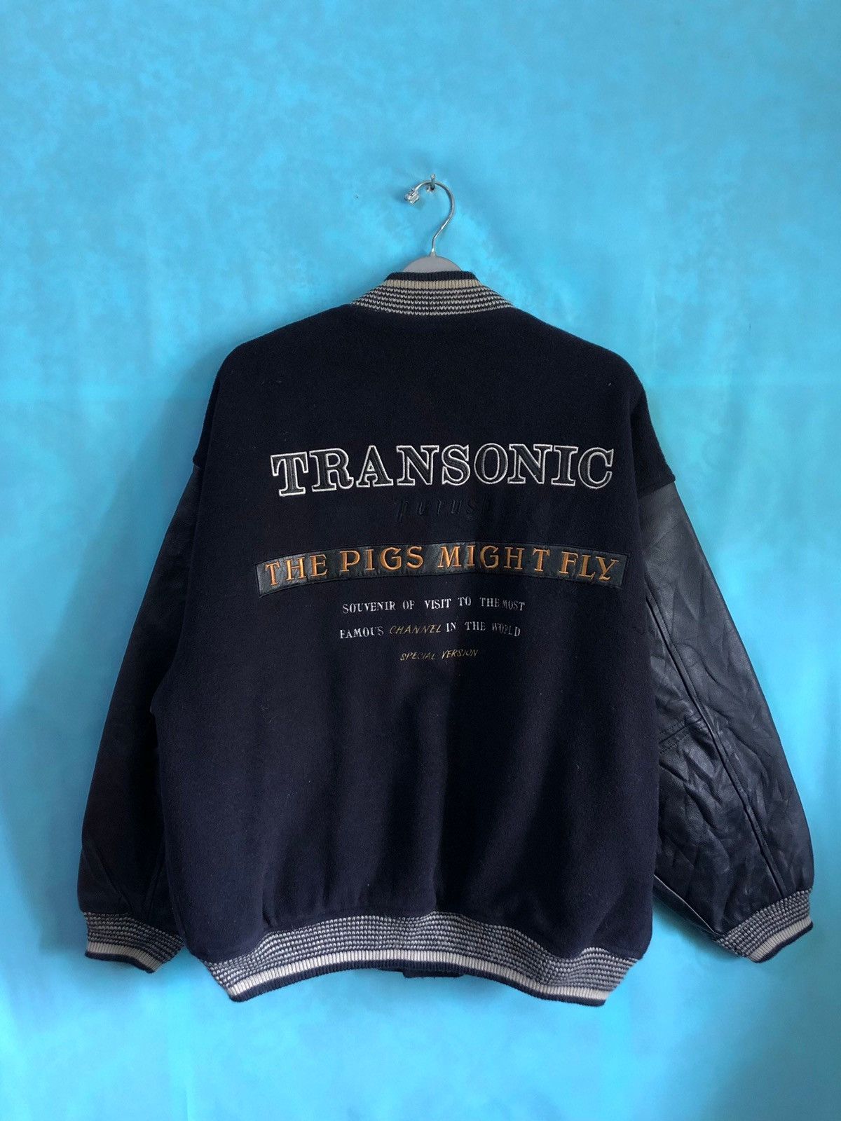 Vintage transonic quotes animal protection #1794 Size US L / EU 52-54 / 3 - 4 Thumbnail