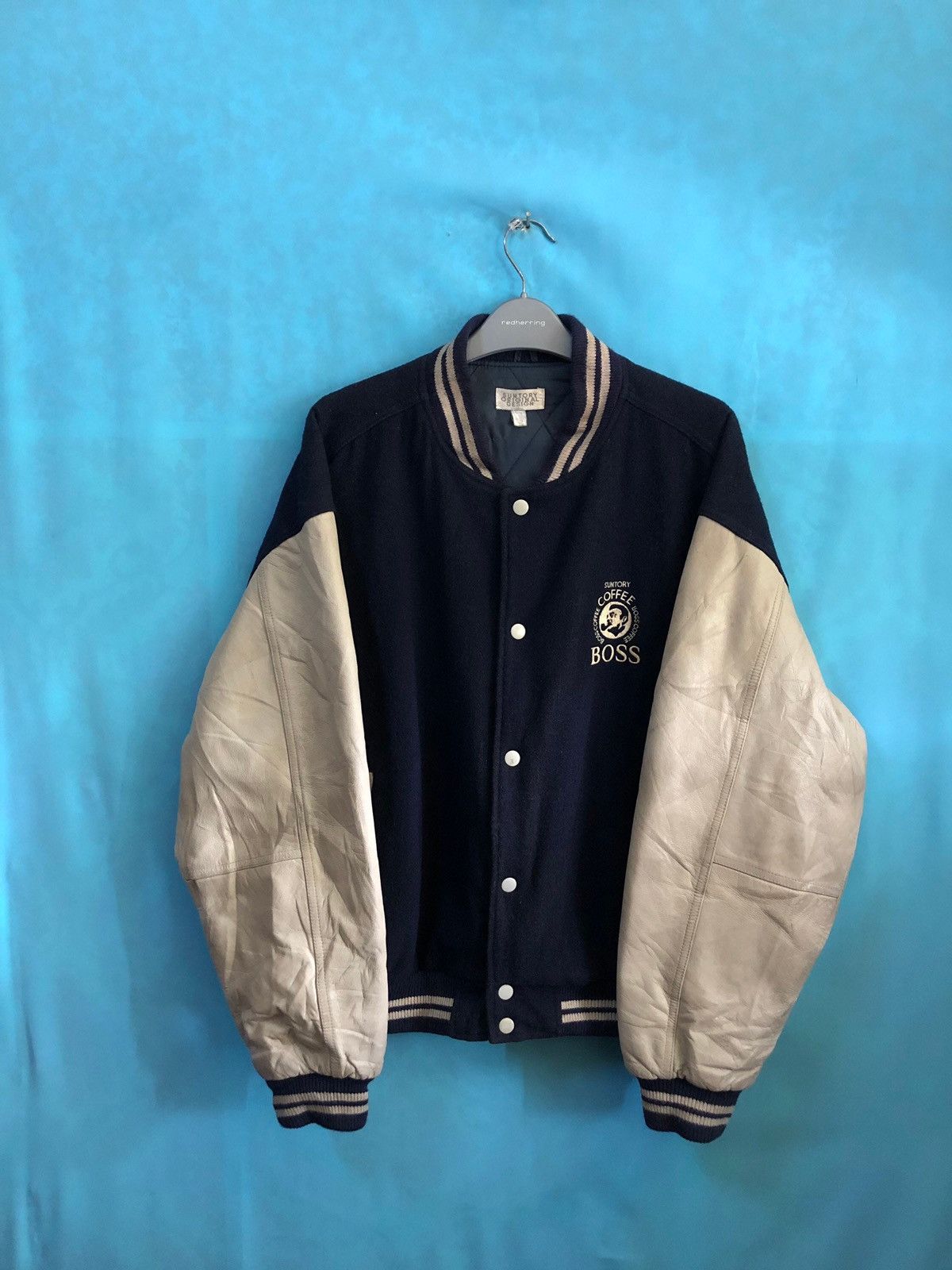Other 1990s suntory boss letterman original #1752 Size US L / EU 52-54 / 3 - 3 Thumbnail