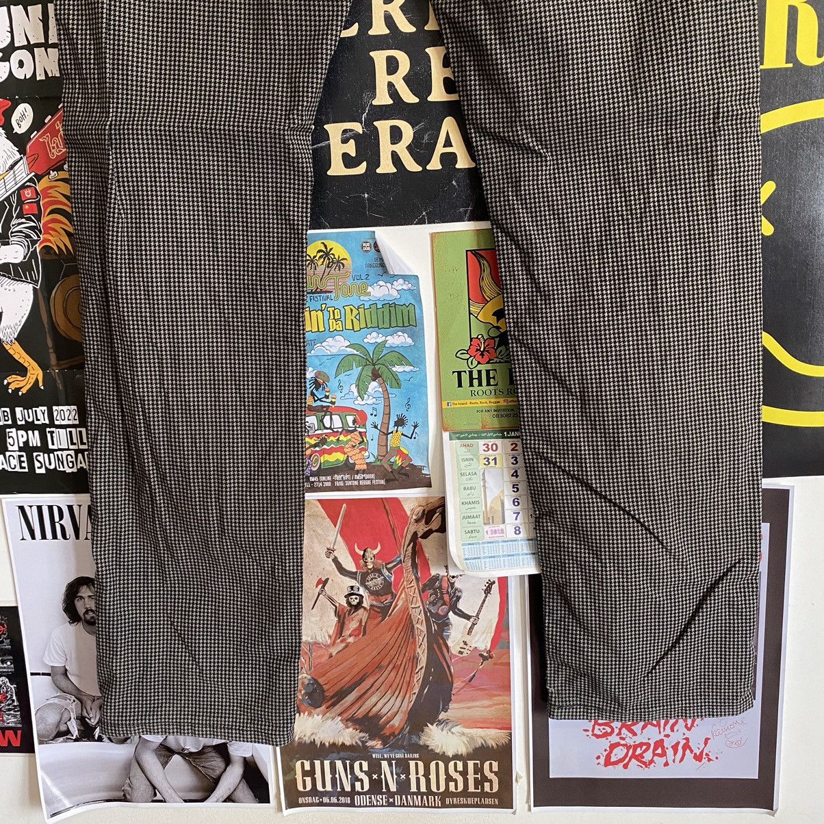 Uniqlo Vintage Uniqlo Houndtooth Design Pants Size US 32 / EU 48 - 7 Thumbnail