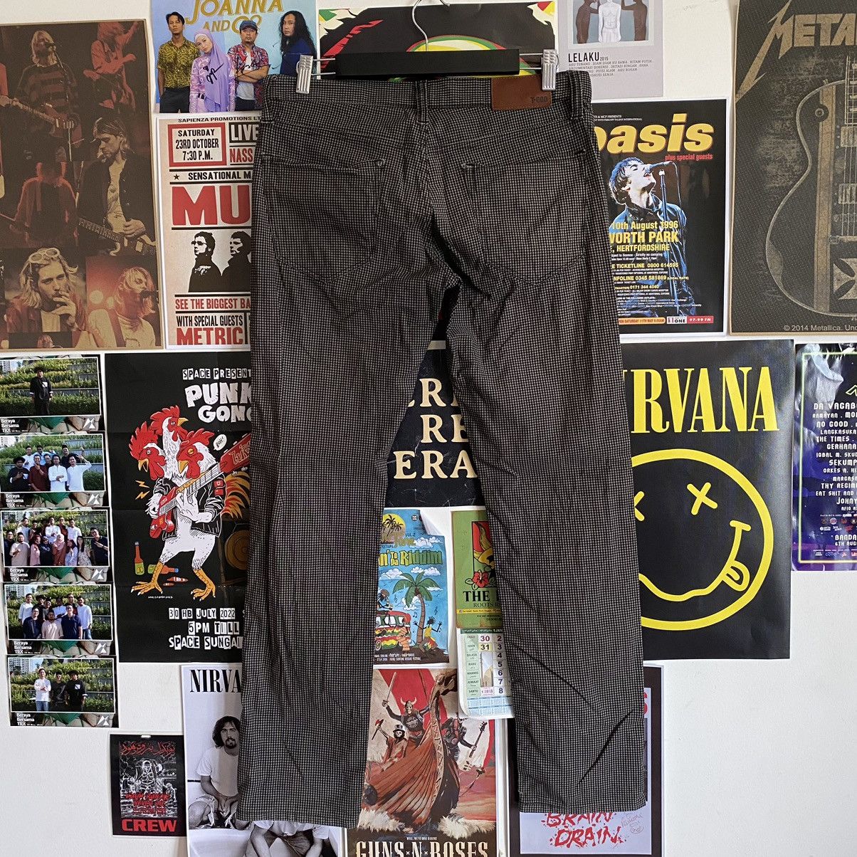 Uniqlo Vintage Uniqlo Houndtooth Design Pants Size US 32 / EU 48 - 6 Thumbnail
