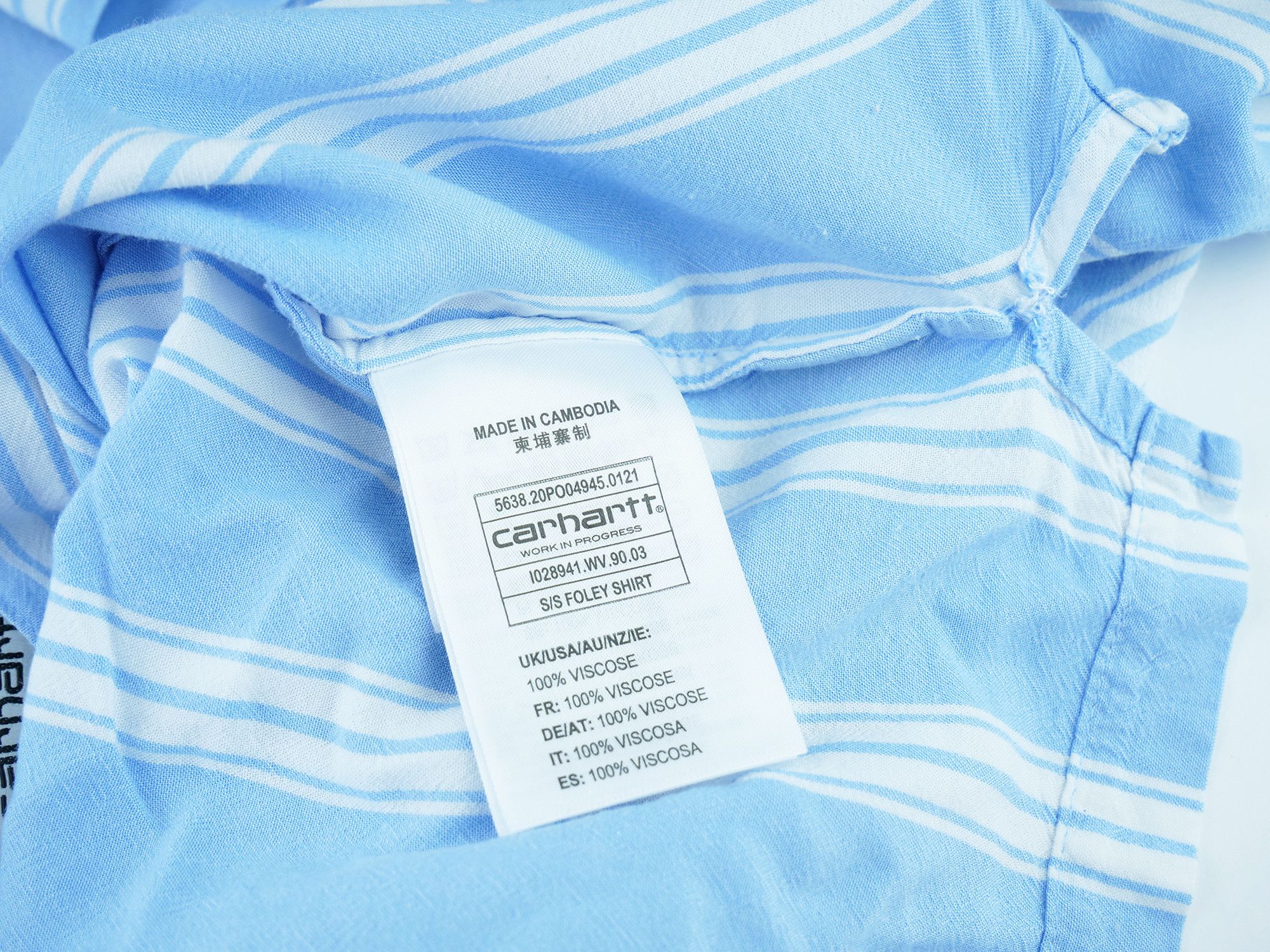 Carhartt Carhartt viscose shirt Size US S / EU 44-46 / 1 - 7 Thumbnail