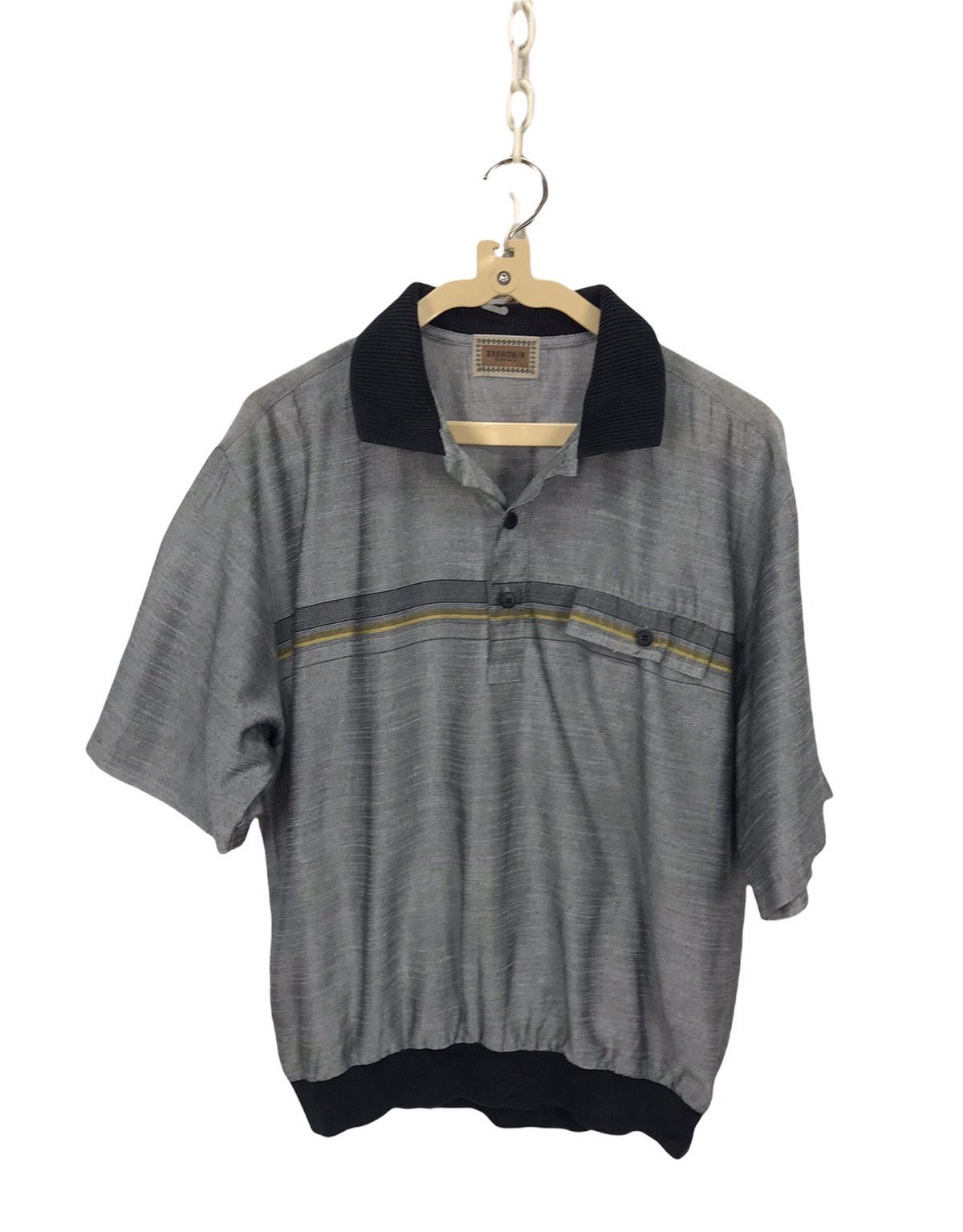 Japanese Brand × Vintage Vintage polos tee by browdwin Size US M / EU 48-50 / 2 - 1 Thumbnail