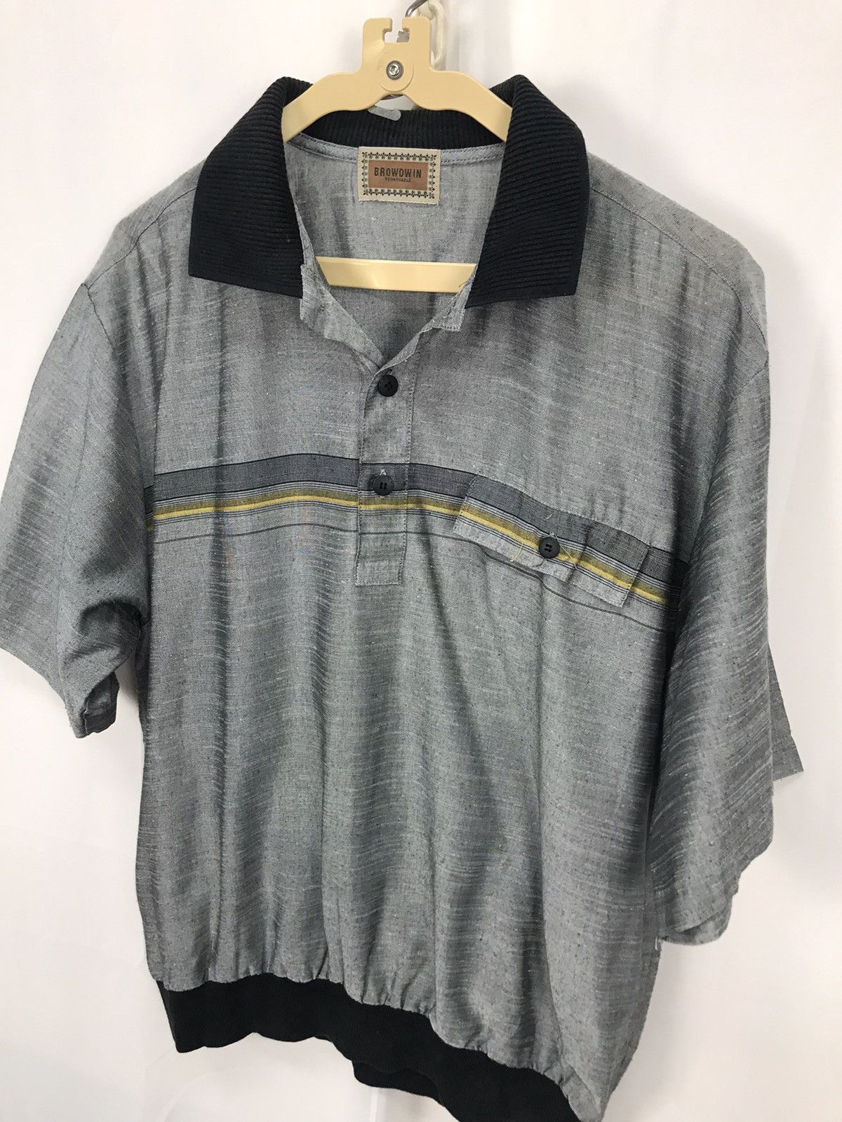 Japanese Brand × Vintage Vintage polos tee by browdwin Size US M / EU 48-50 / 2 - 5 Thumbnail