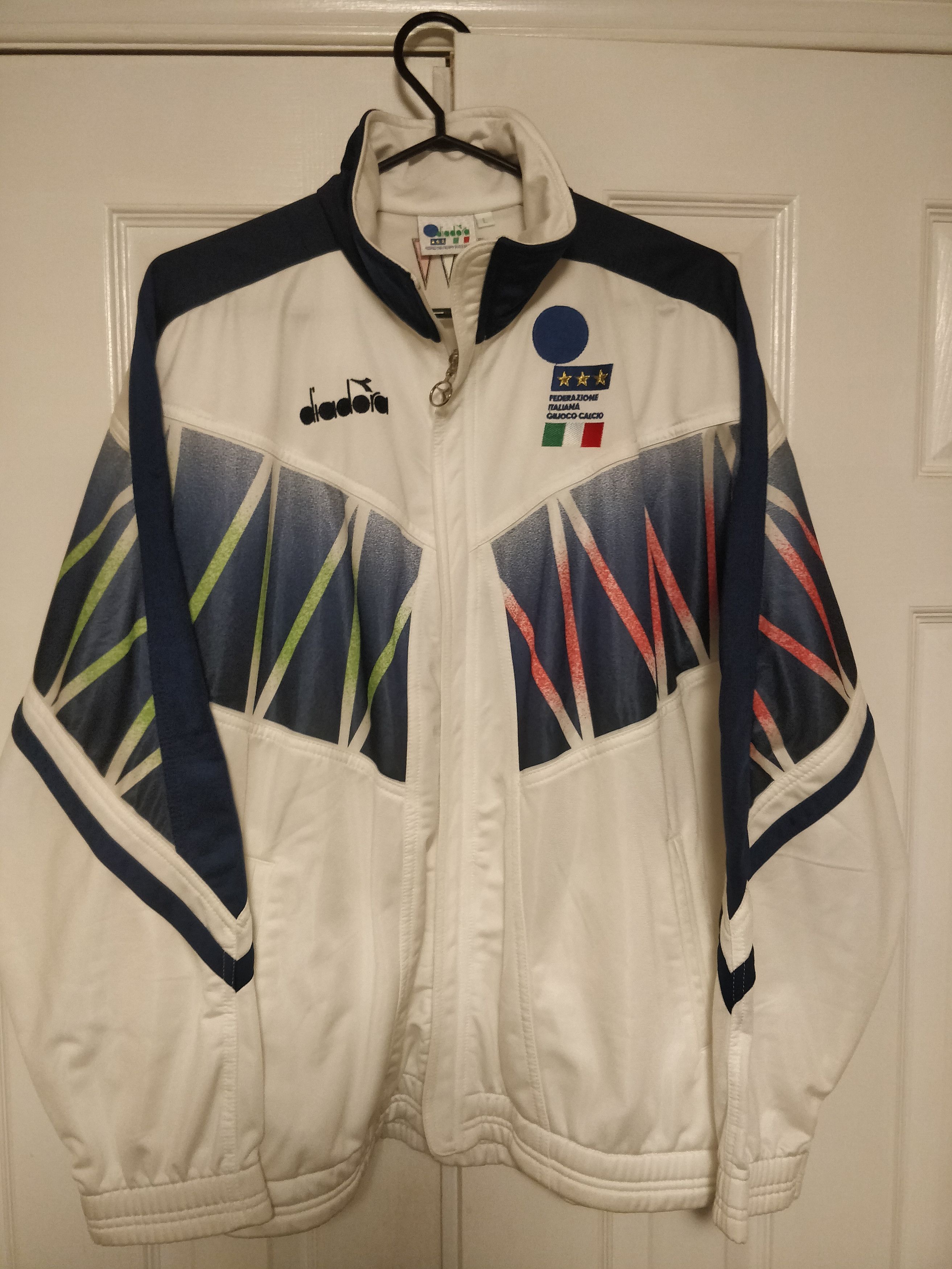 Diadora Italy 1996 Diadora Jacket Size US L / EU 52-54 / 3 - 1 Thumbnail