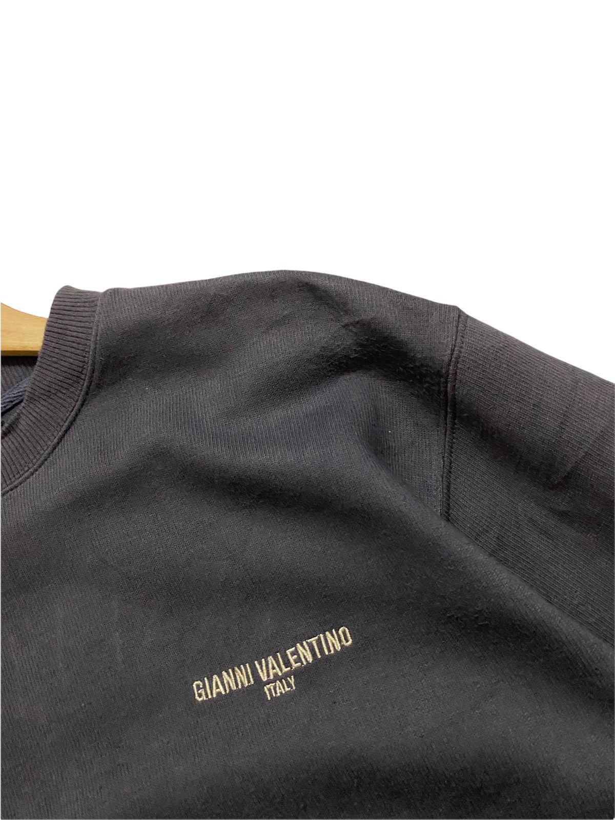 Gianni Valentino × Valentino Gianni Valentino Embroidered Big Logo Sweatshirt Size US M / EU 48-50 / 2 - 8 Thumbnail