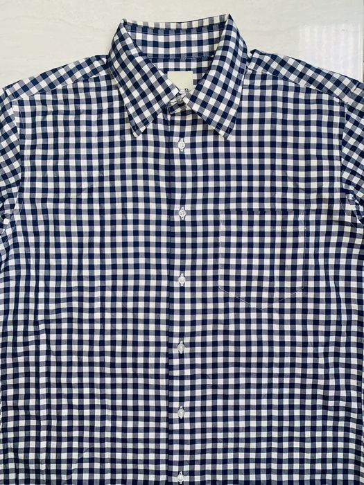 Yohji Yamamoto A.A.R Yohji Design Studio Gingham Stretch Shirt | Grailed