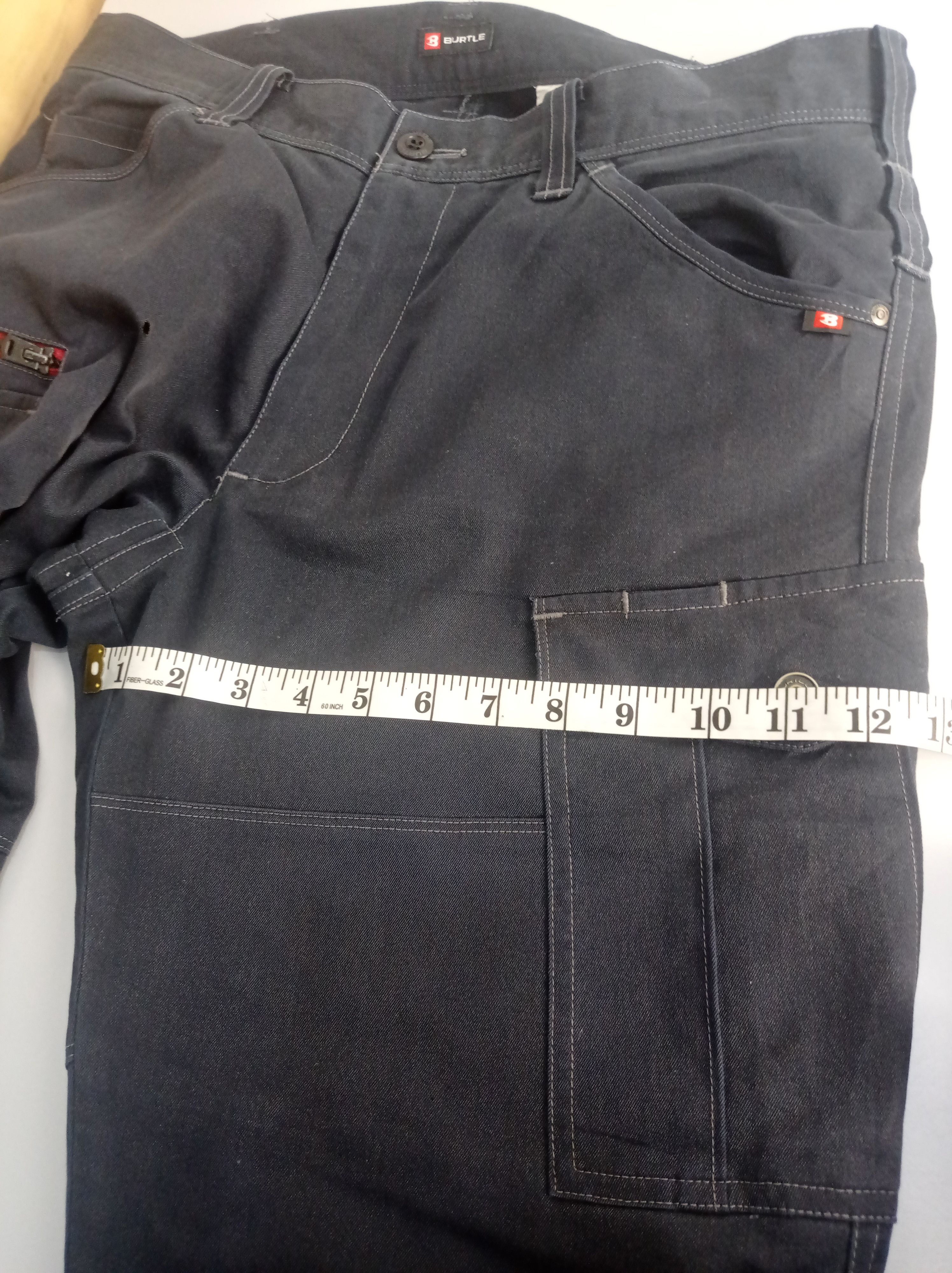 Japanese Brand Burtle Workwear Cargo Pants Size US 34 / EU 50 - 12 Thumbnail