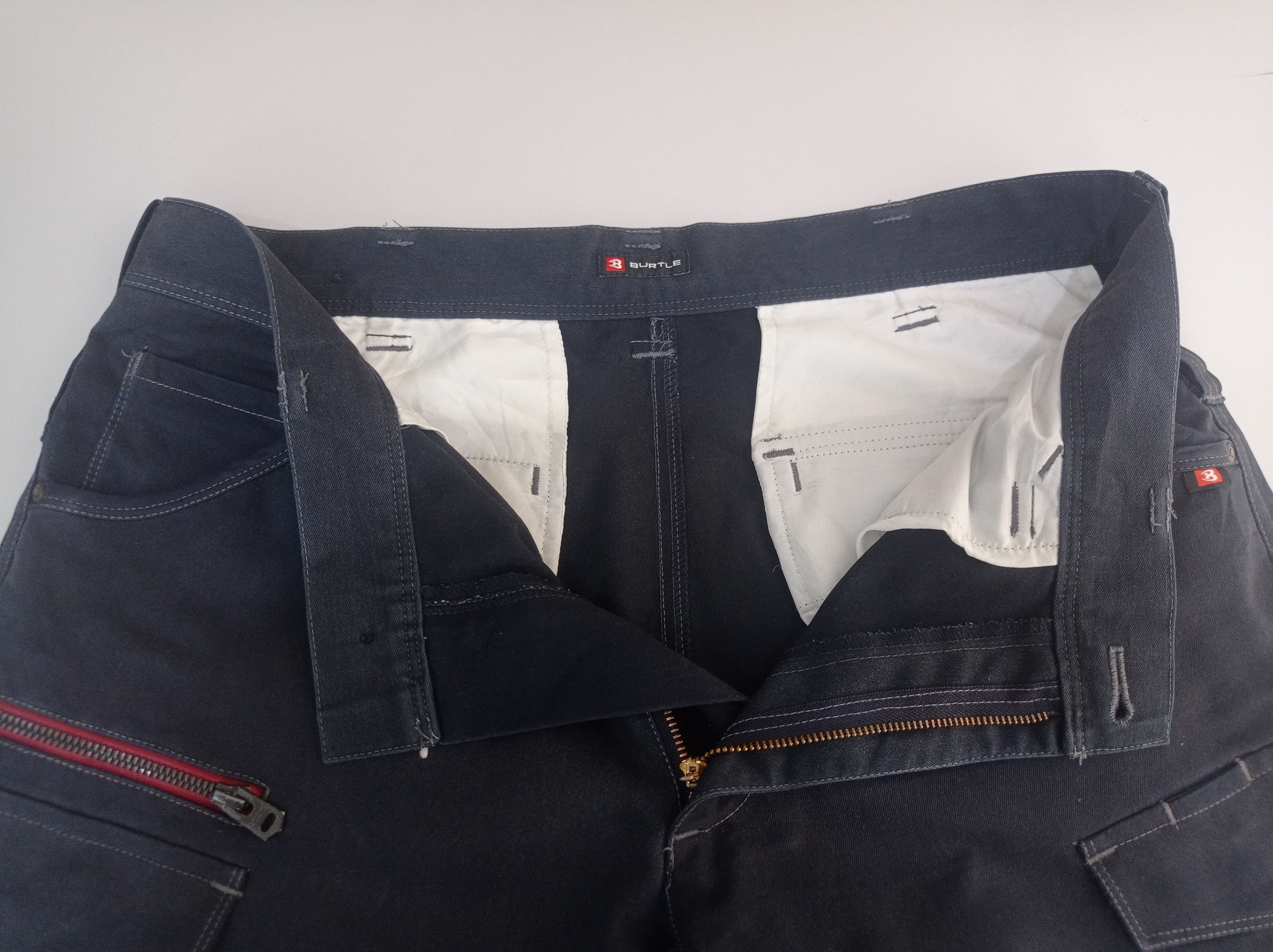 Japanese Brand Burtle Workwear Cargo Pants Size US 34 / EU 50 - 4 Thumbnail
