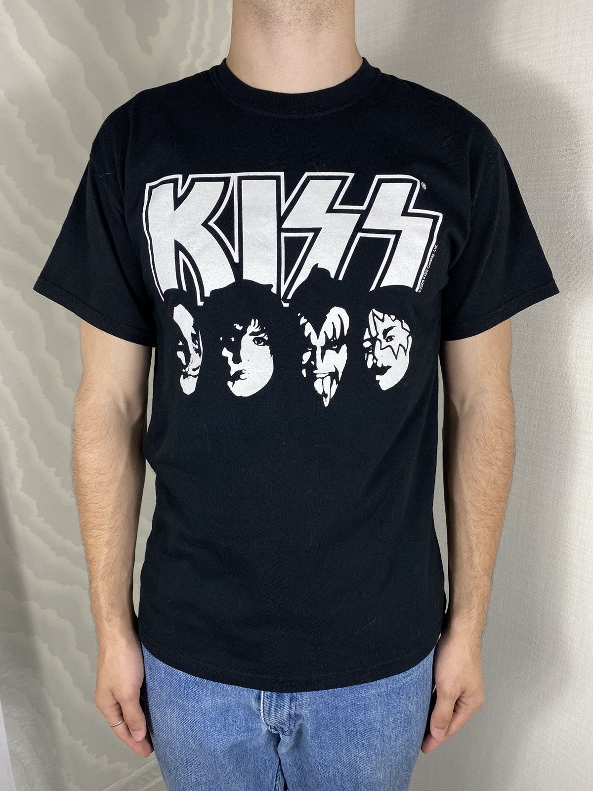 Band Tees × KISS × Vintage Kiss Band Tee 2006 Tour Promo T Shirt Rock Black Printed Size US M / EU 48-50 / 2 - 1 Thumbnail