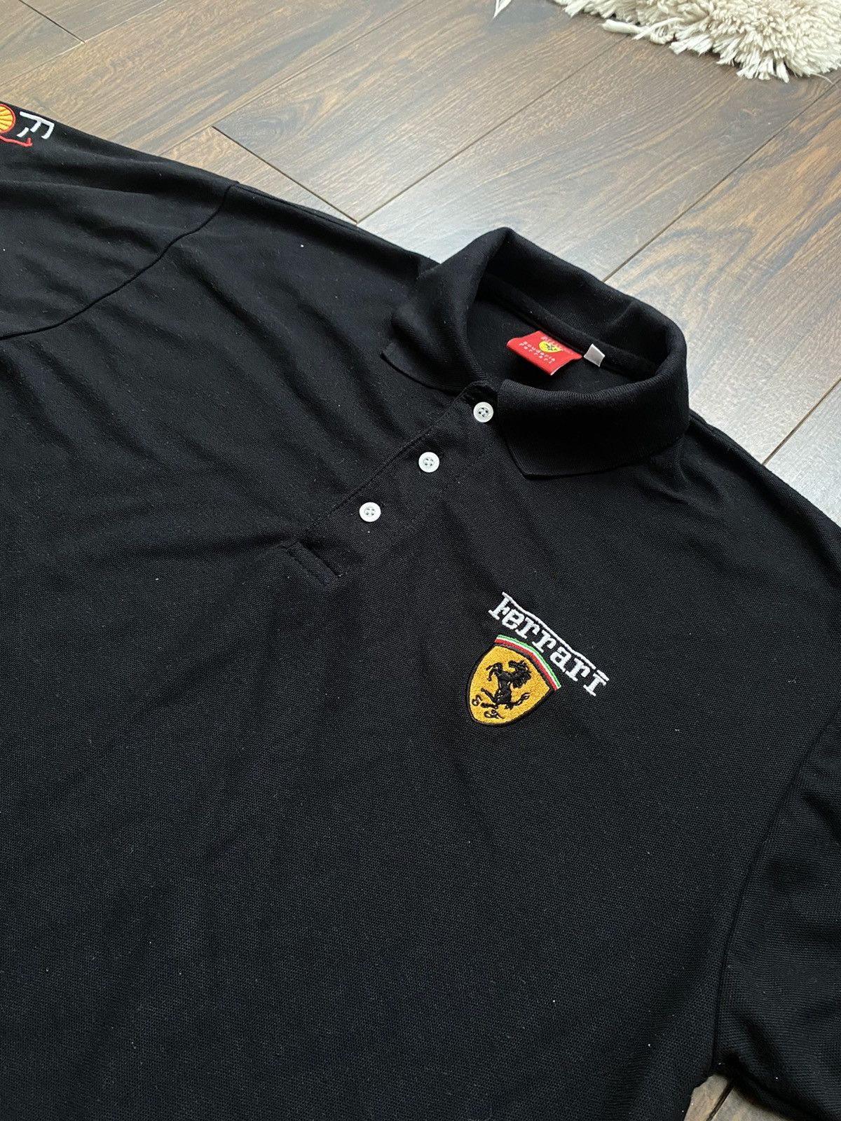 Ferrari Vintage Ferrari Polo Shirt Size US L / EU 52-54 / 3 - 3 Thumbnail
